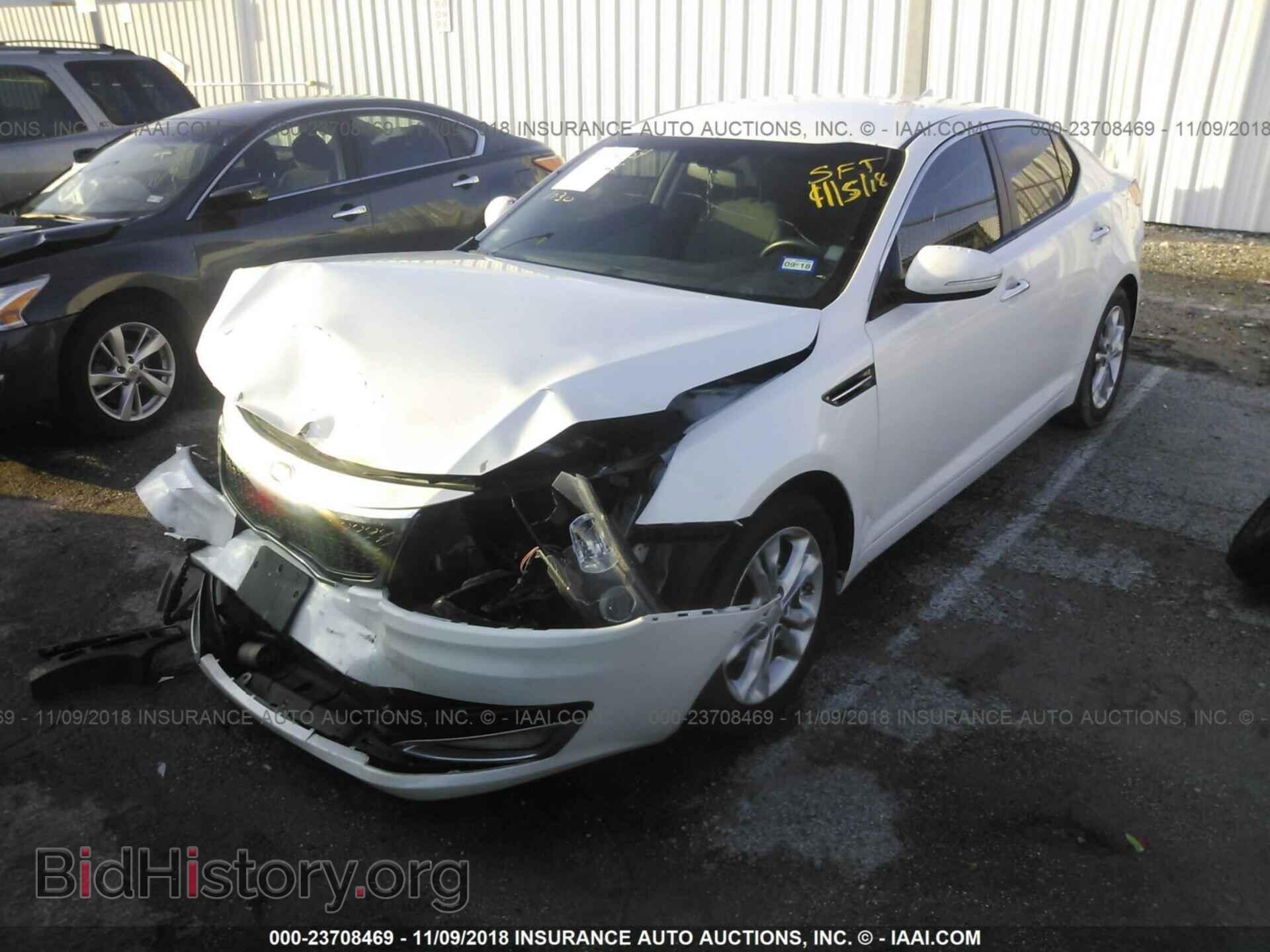 2013 Kia Optima - VIN: 5XXGM4A77DG223484 - Фото 2