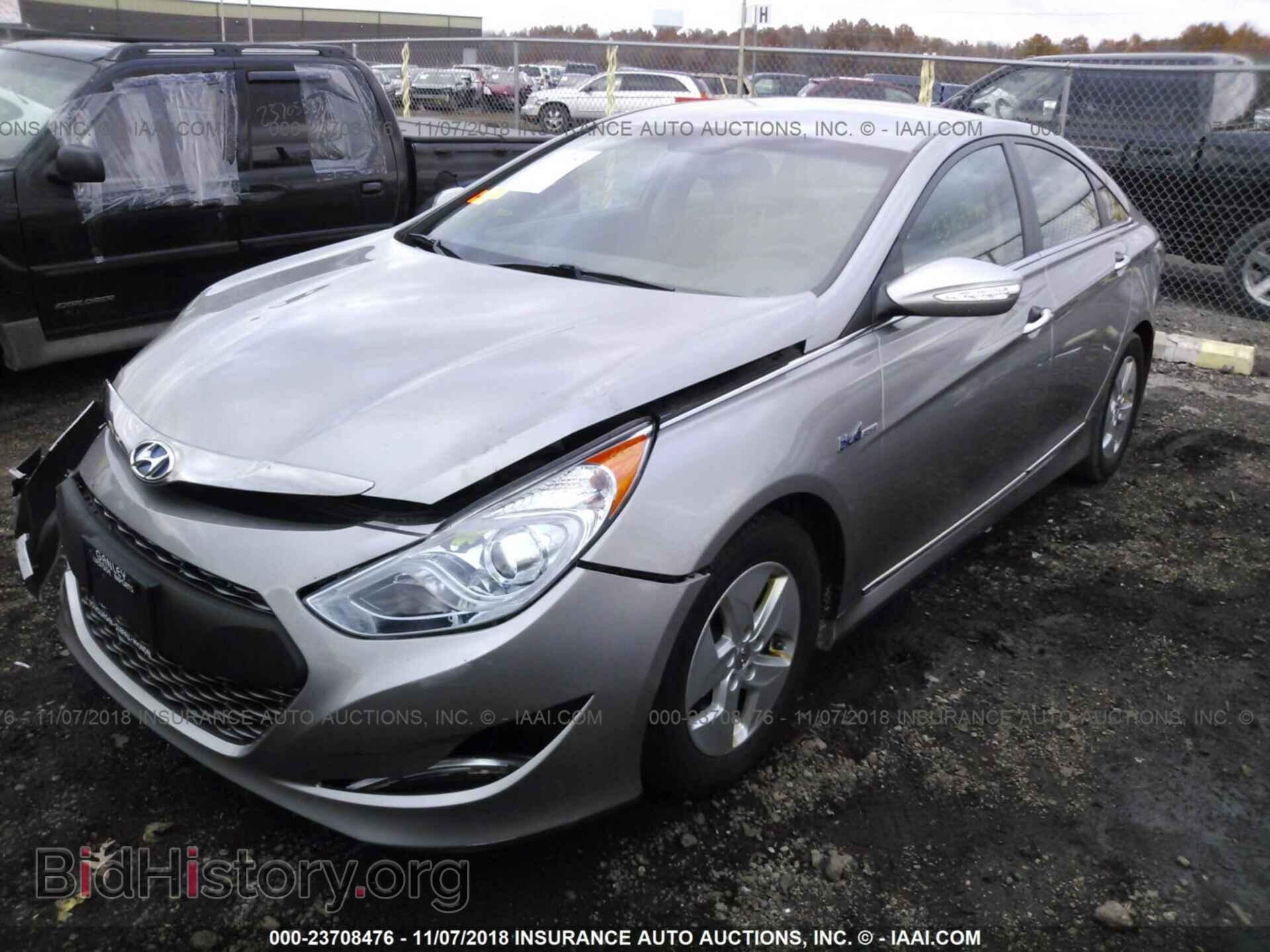 2012 Hyundai Sonata - VIN: KMHEC4A45CA024066 - Фото 2