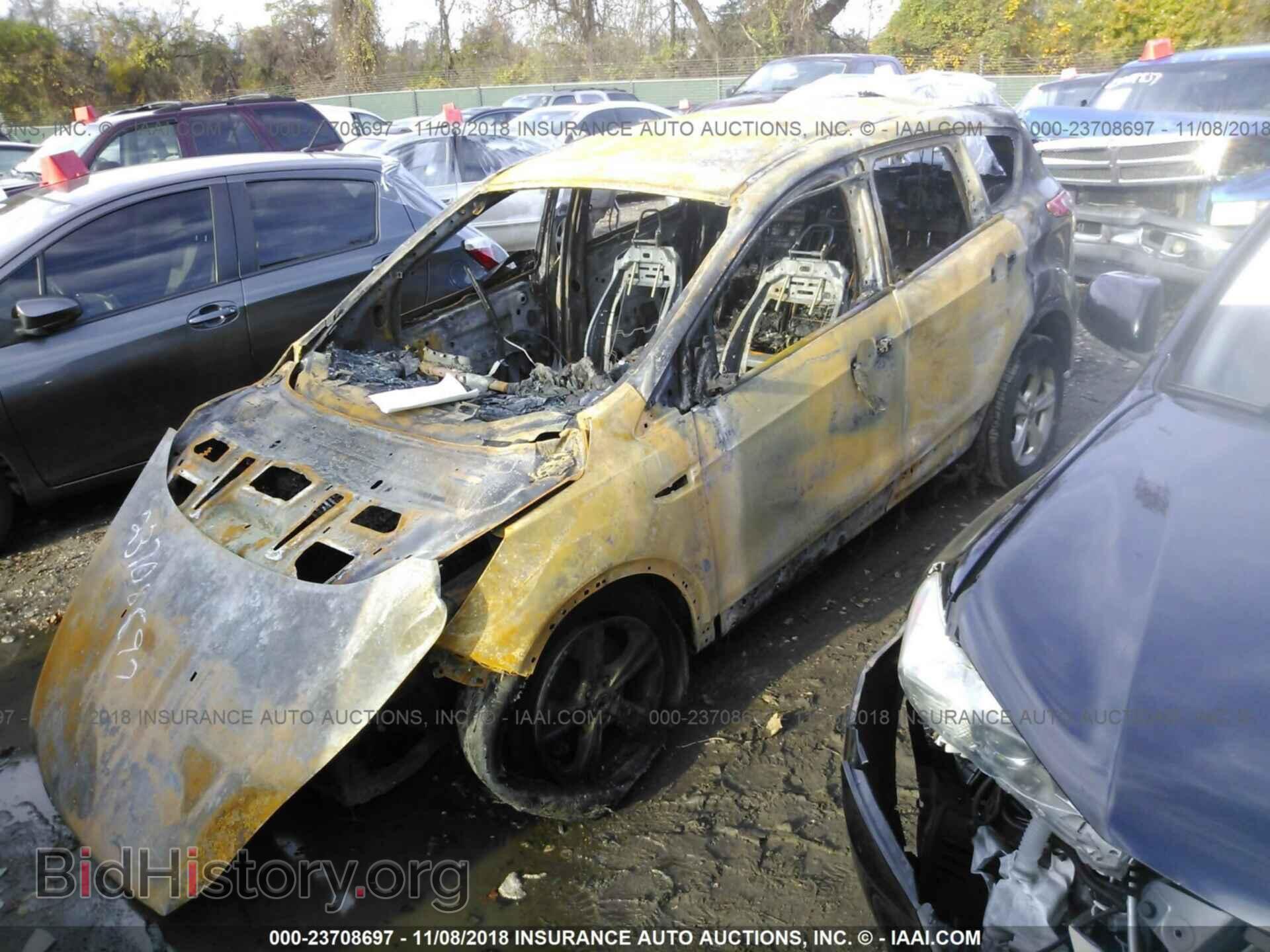 2014 FORD ESCAPE - VIN: 1FMCU9GX4EUB75825 - Фото 2