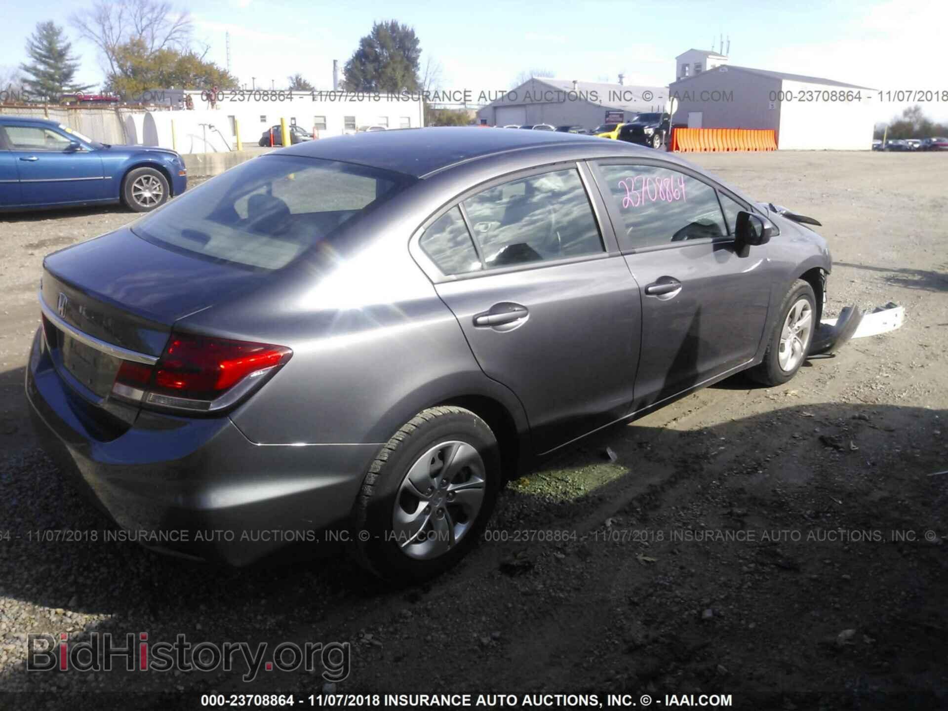 2014 Honda Civic - VIN: 19XFB2F56EE033571 - Фото 4