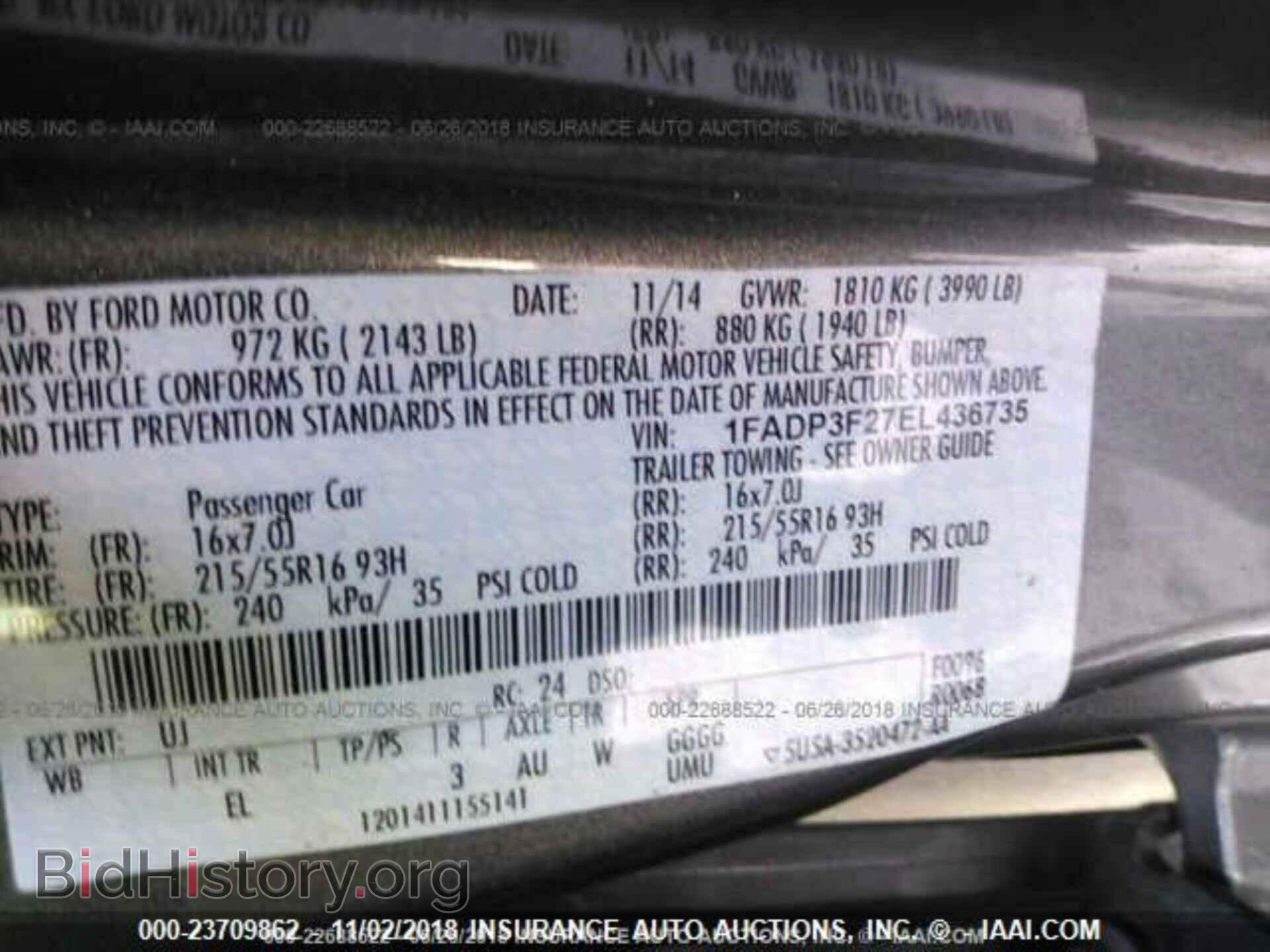 2014 Ford Focus - VIN: 1FADP3F27EL436735 - Photo 9