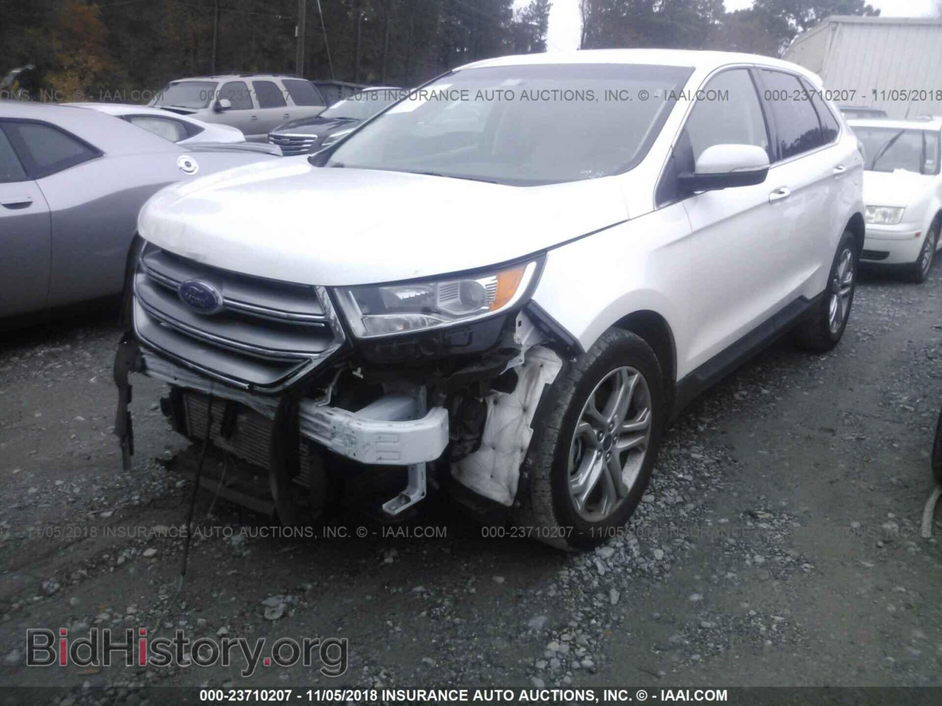 2017 Ford Edge - VIN: 2FMPK4K94HBB91567 - Фото 2