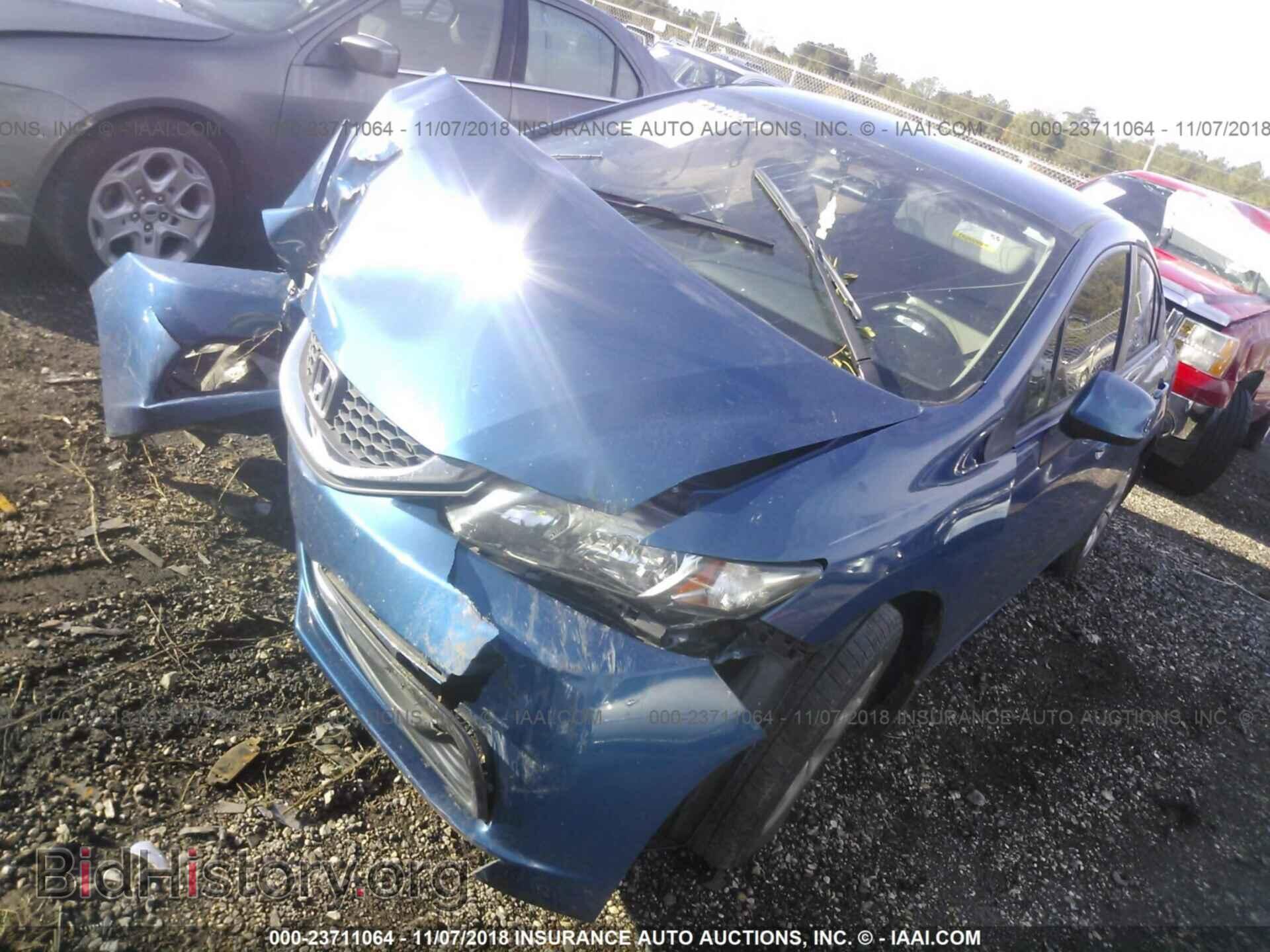 2013 Honda Civic - VIN: 19XFB2F57DE055612 - Фото 2
