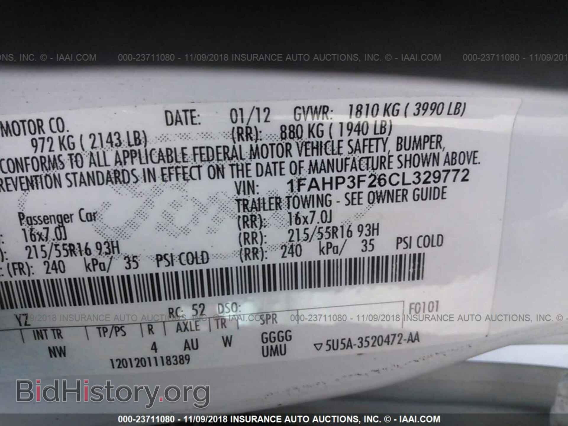 2012 Ford Focus - VIN: 1FAHP3F26CL329772 - Photo 9