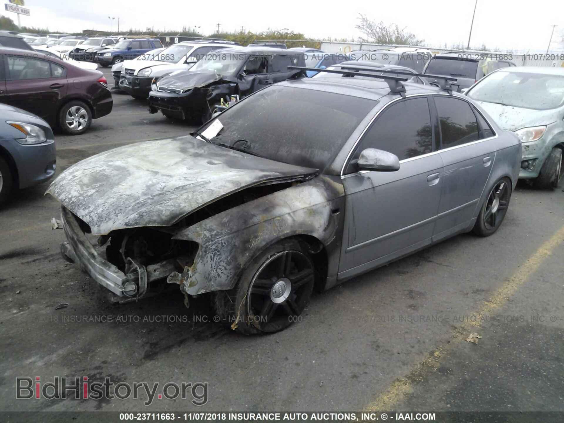 2007 AUDI A4 - VIN: WAUDF78E57A229865 - Photo 2