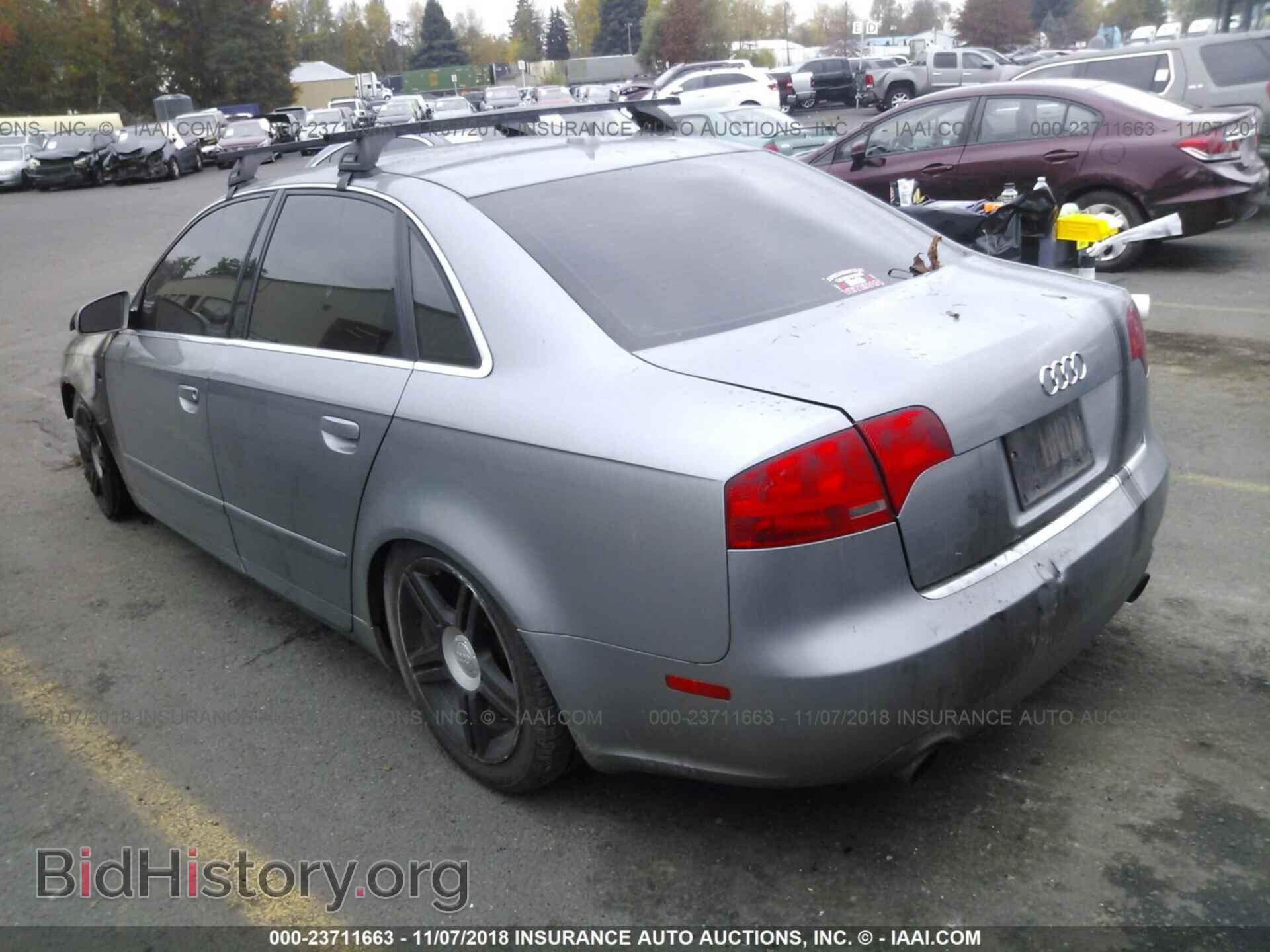 2007 AUDI A4 - VIN: WAUDF78E57A229865 - Photo 3