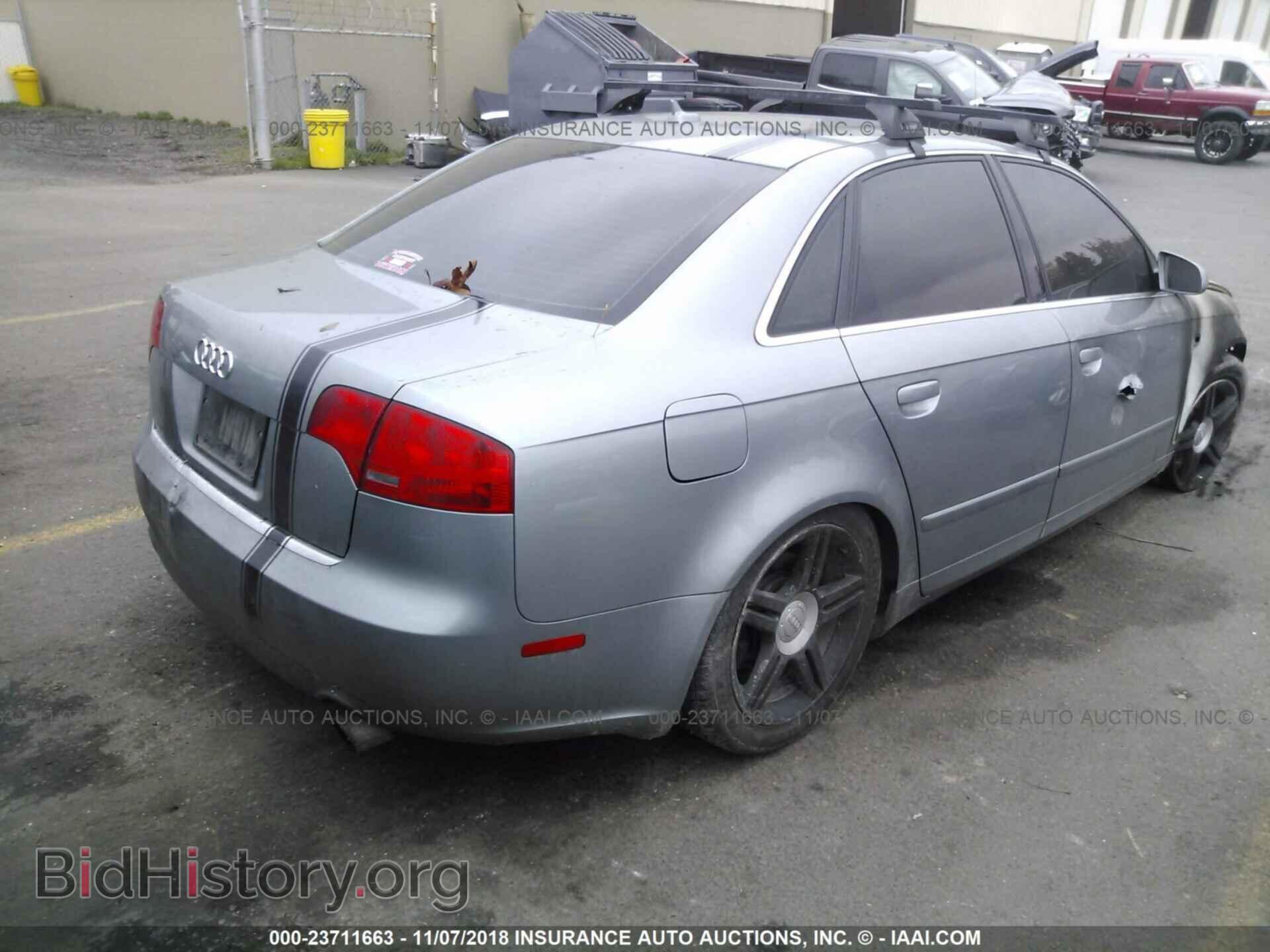 2007 AUDI A4 - VIN: WAUDF78E57A229865 - Photo 4