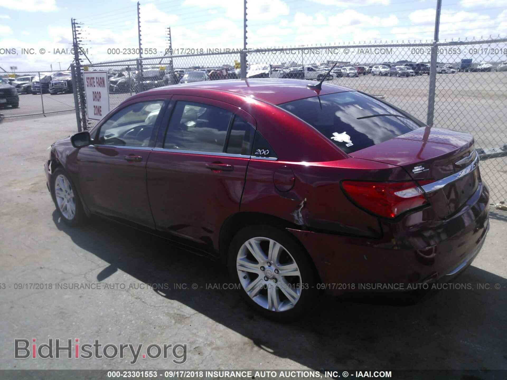 2013 CHRYSLER 200 - VIN: 1C3CCBBB0DN727425 - Фото 3