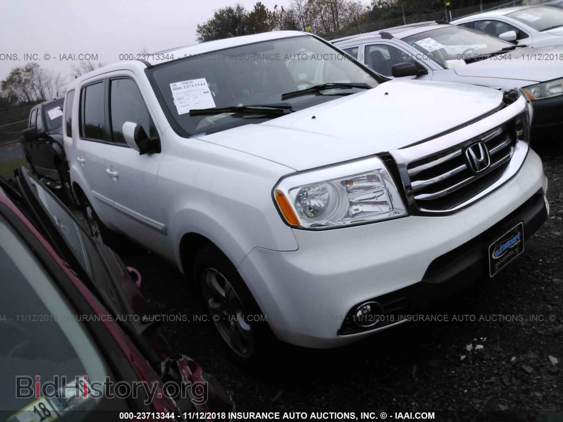 Photo 5FNYF4H79DB038313 - HONDA PILOT 2013