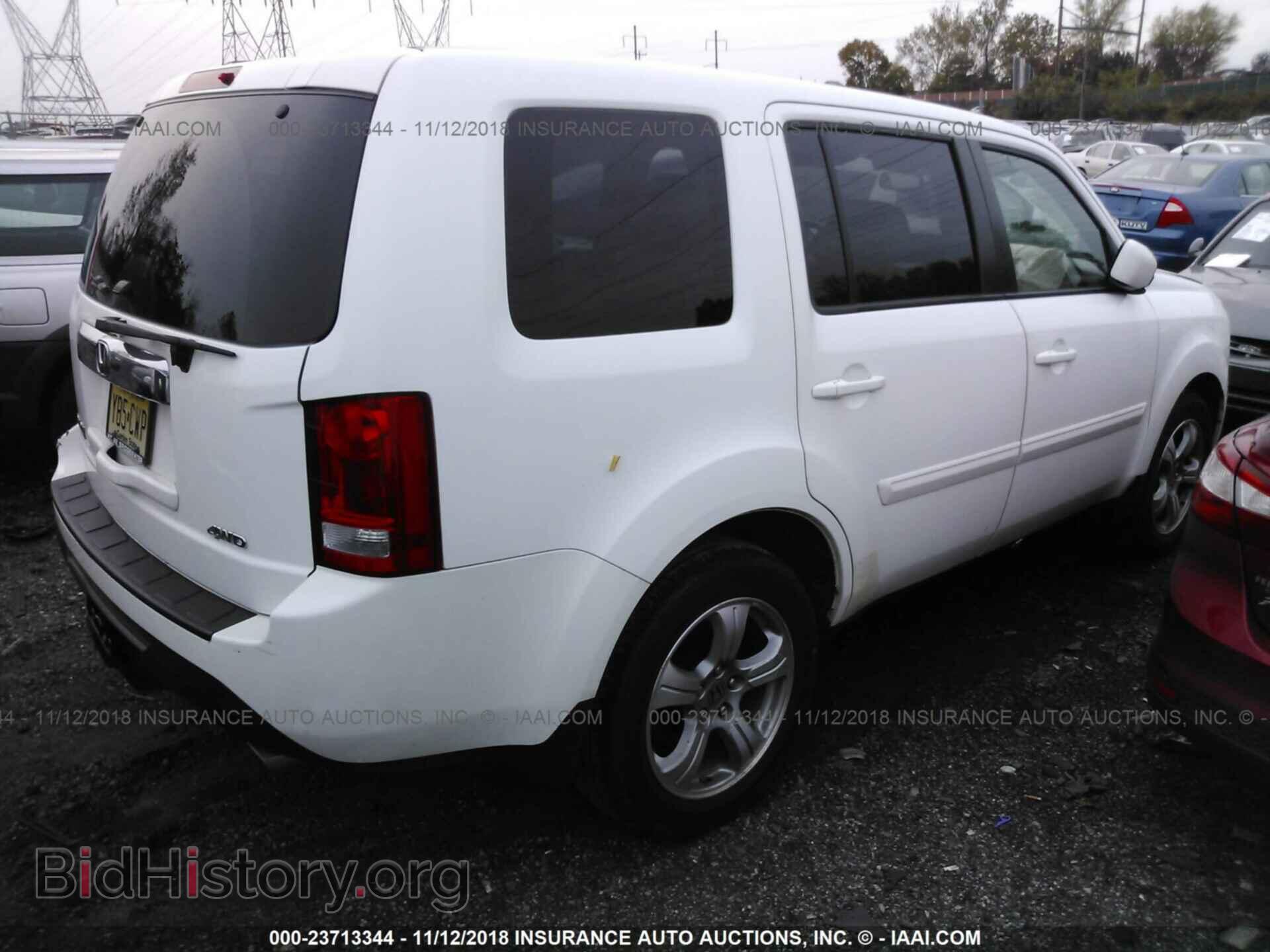 2013 HONDA PILOT - VIN: 5FNYF4H79DB038313 - Фото 4