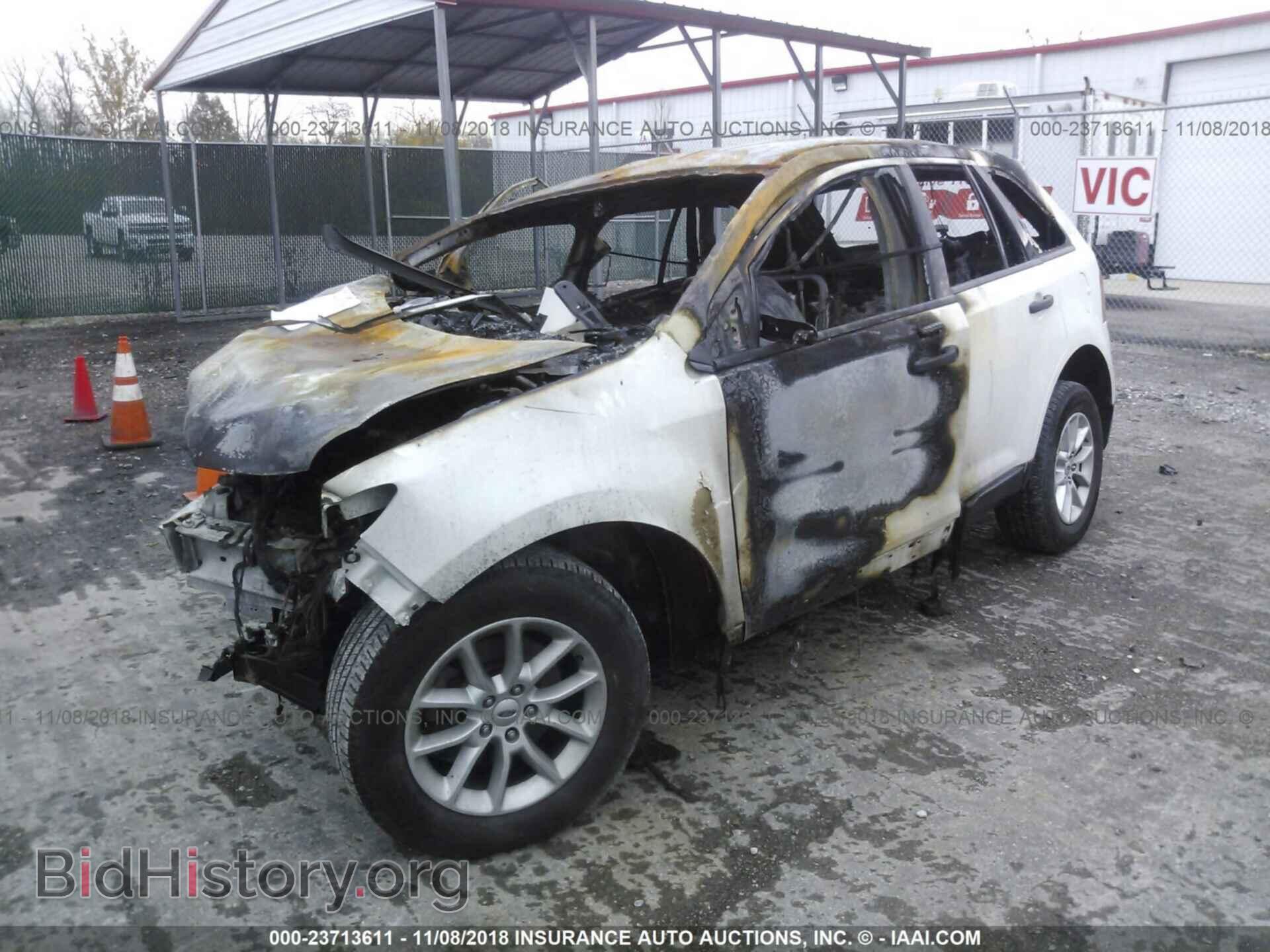 2013 FORD EDGE - VIN: 2FMDK3GC1DBE31993 - Фото 2