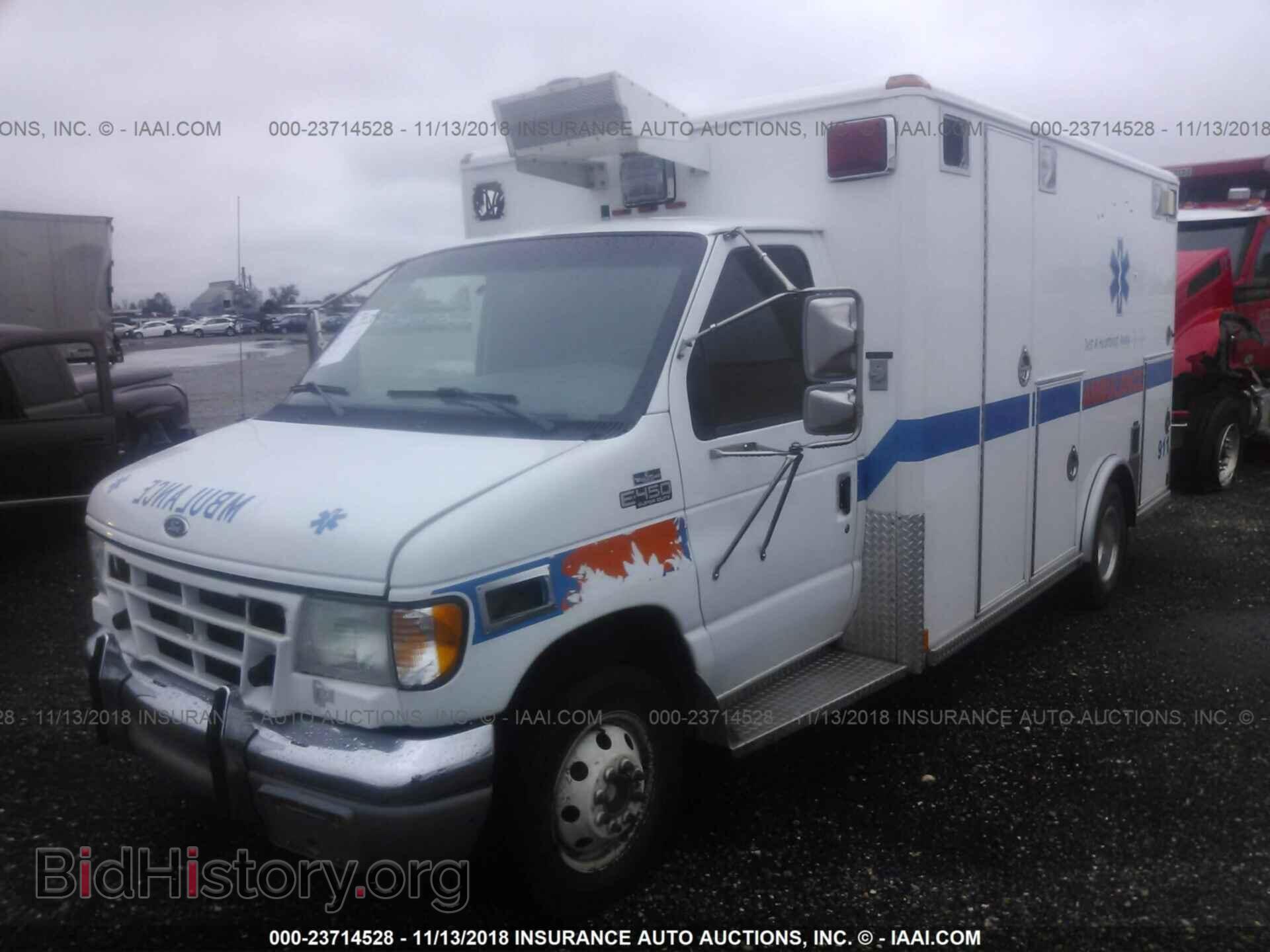 2000 FORD ECONOLINE - VIN: 1FDXE45F2YHB65383 - Фото 2
