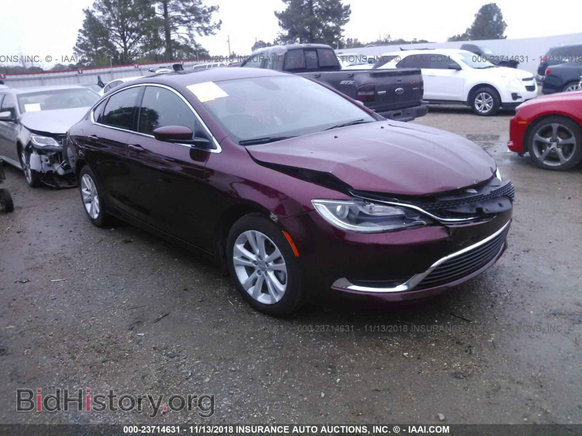 Photo 1C3CCCABXGN184399 - CHRYSLER 200 2016