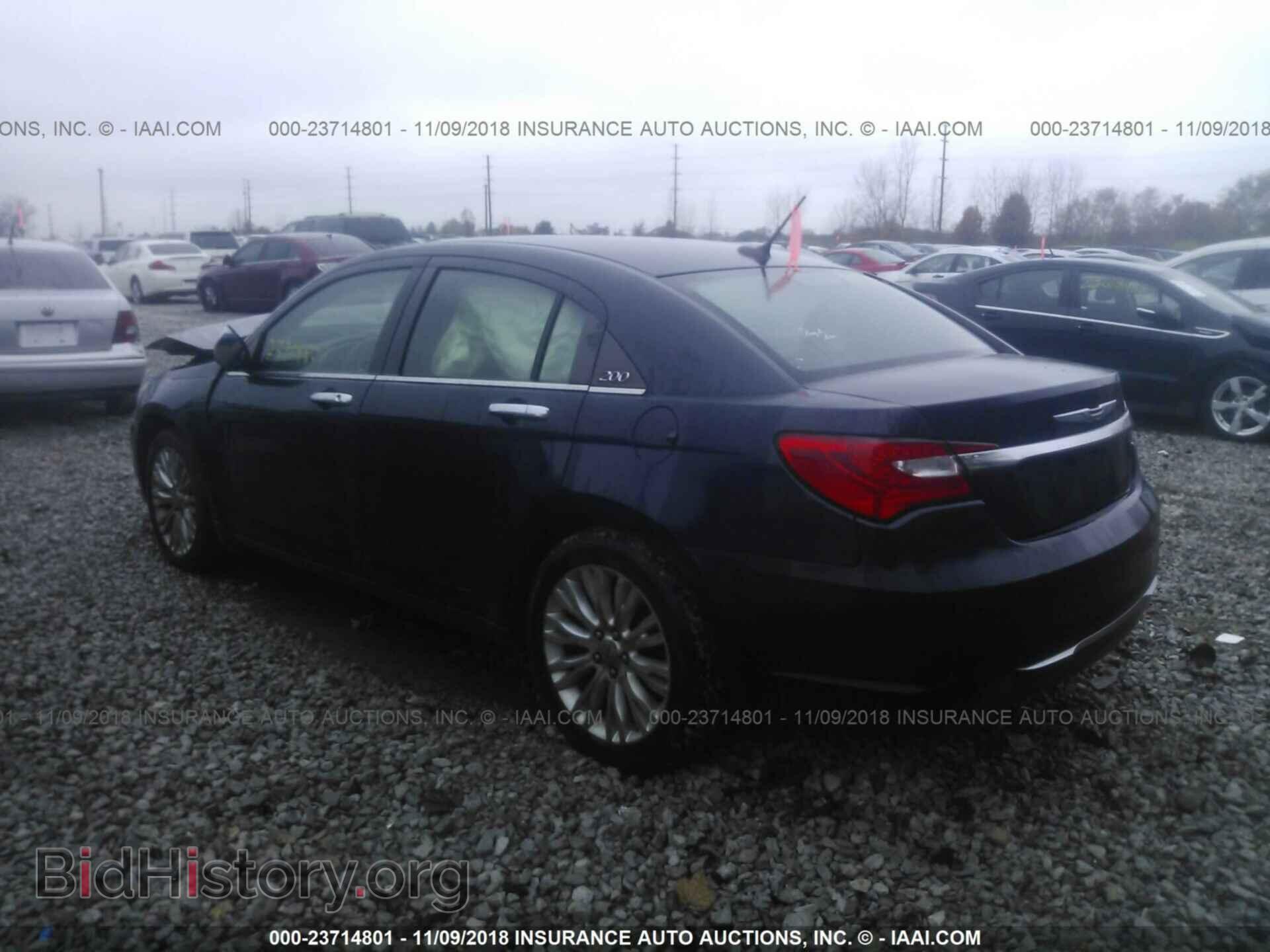 2012 Chrysler 200 - VIN: 1C3CCBCB2CN224914 - Photo 3