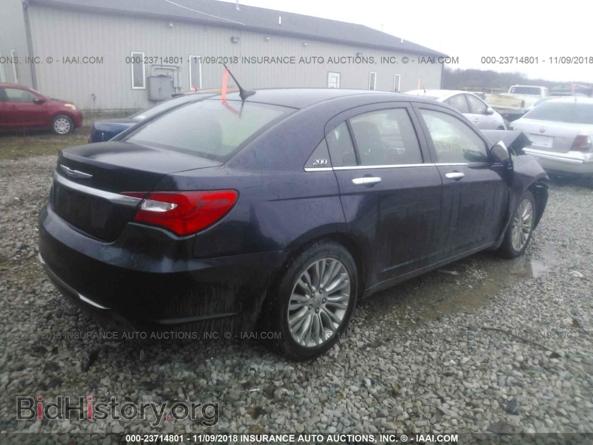 2012 Chrysler 200 - VIN: 1C3CCBCB2CN224914 - Photo 4