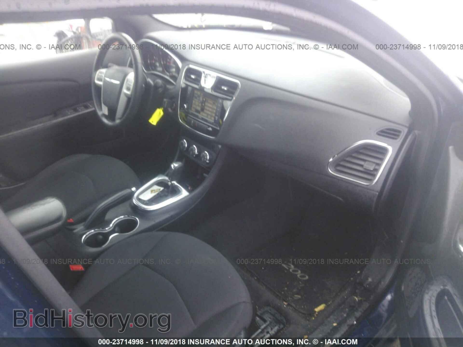 2014 CHRYSLER 200 - VIN: 1C3CCBBBXEN118182 - Фото 5