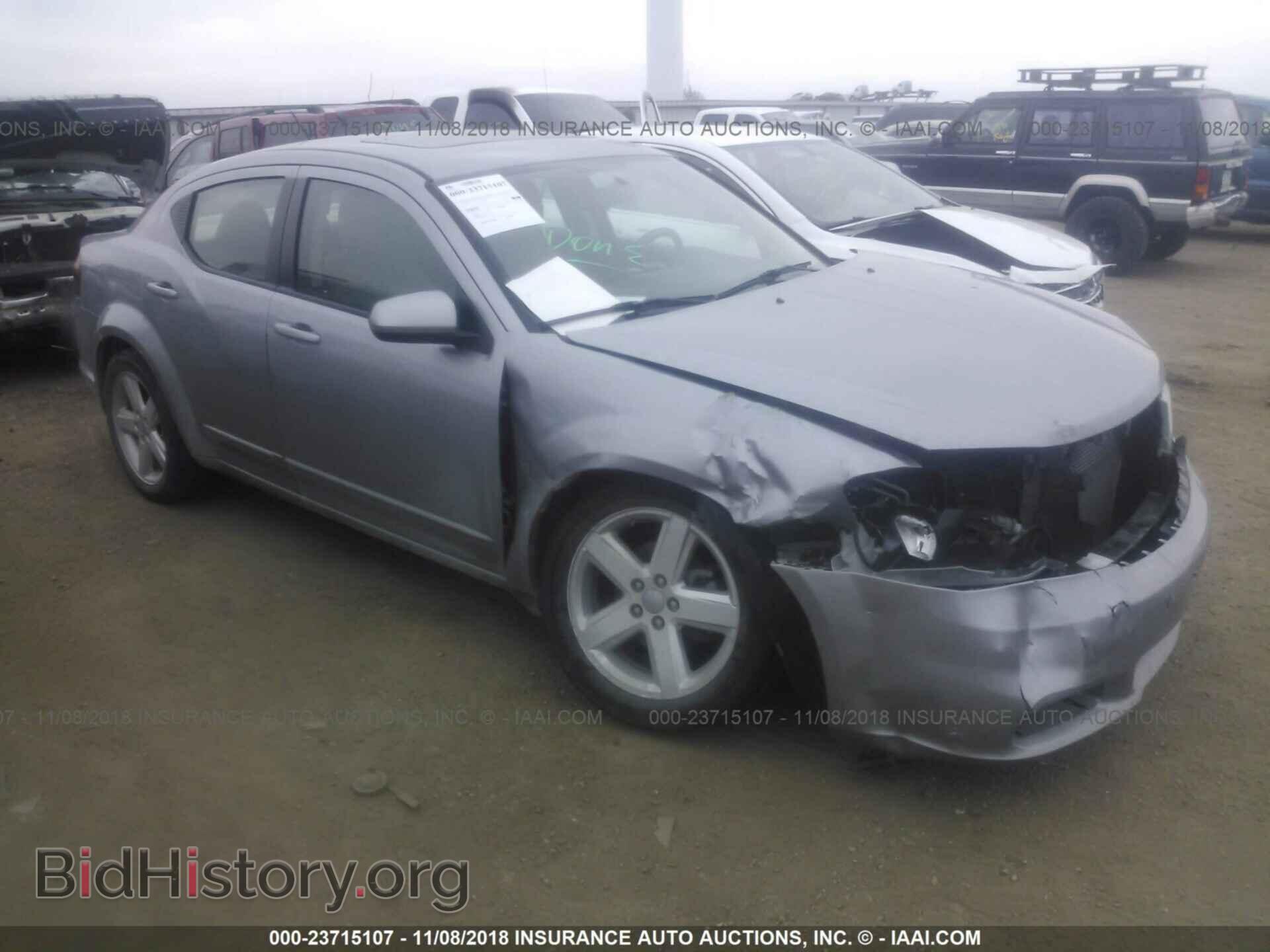 Фотография 1C3CDZCB7DN664019 - DODGE AVENGER 2013