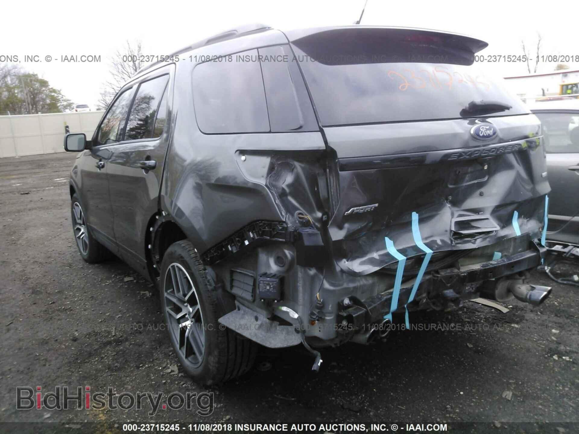 2018 FORD EXPLORER - VIN: 1FM5K8GT7JGC07360 - Фото 3