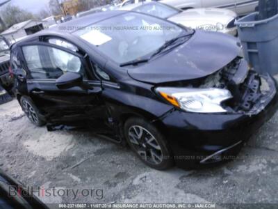 2016 Nissan VERSA NOTE, black — VIN 3N1CE2CP1GL400412, IAAI