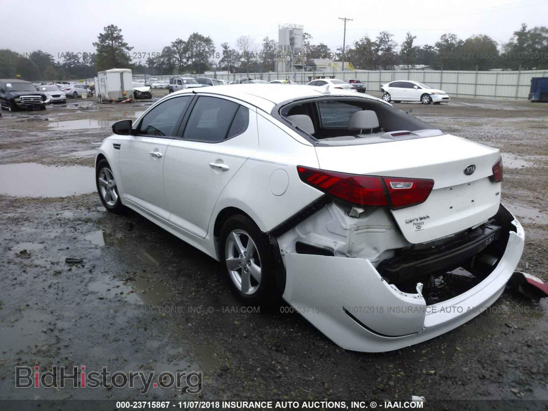 2015 Kia Optima - VIN: KNAGM4A74F5651128 - Photo 3