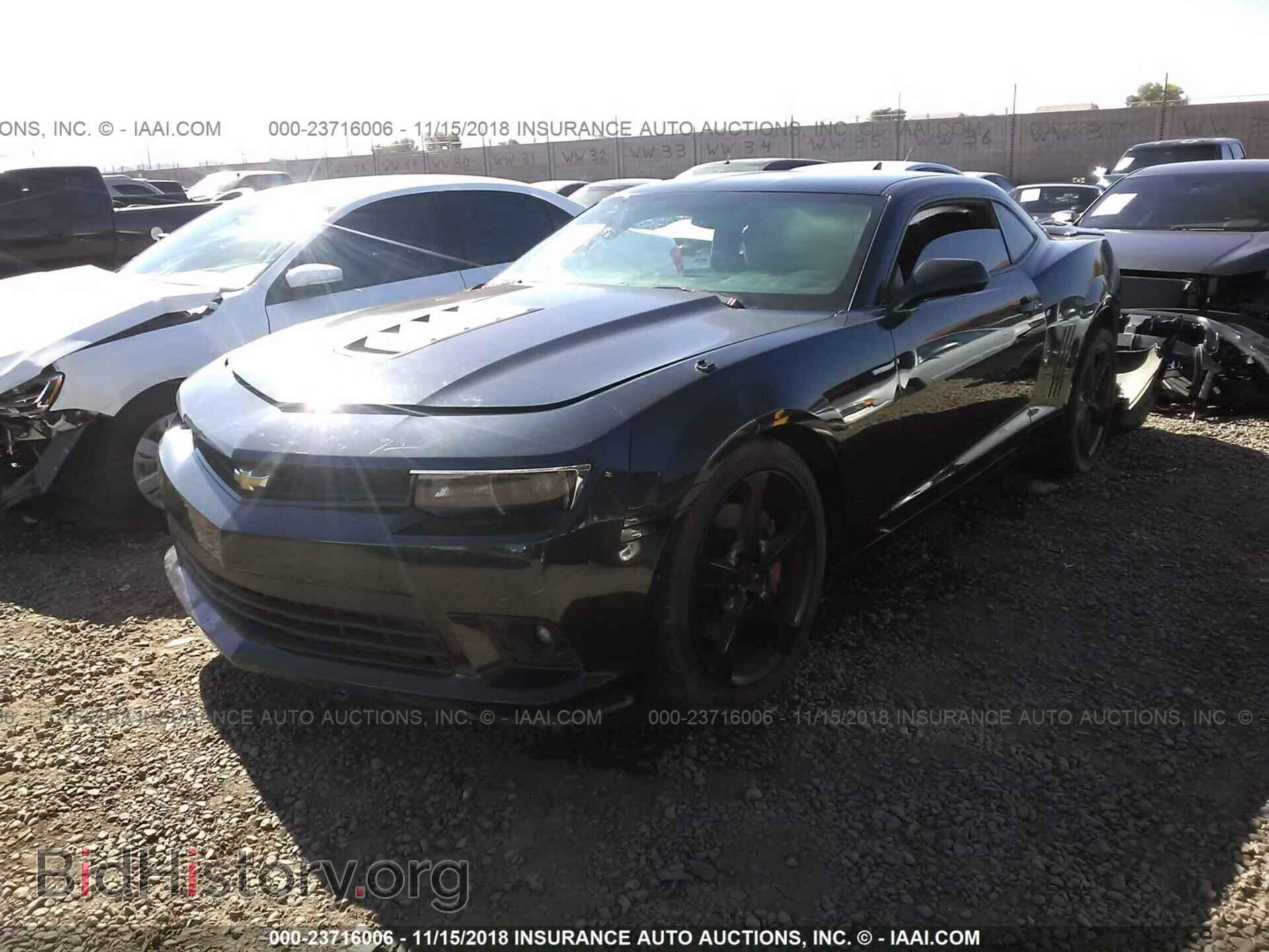 2014 CHEVROLET CAMARO - VIN: 2G1FJ1EJ4E9321849 - Фото 2