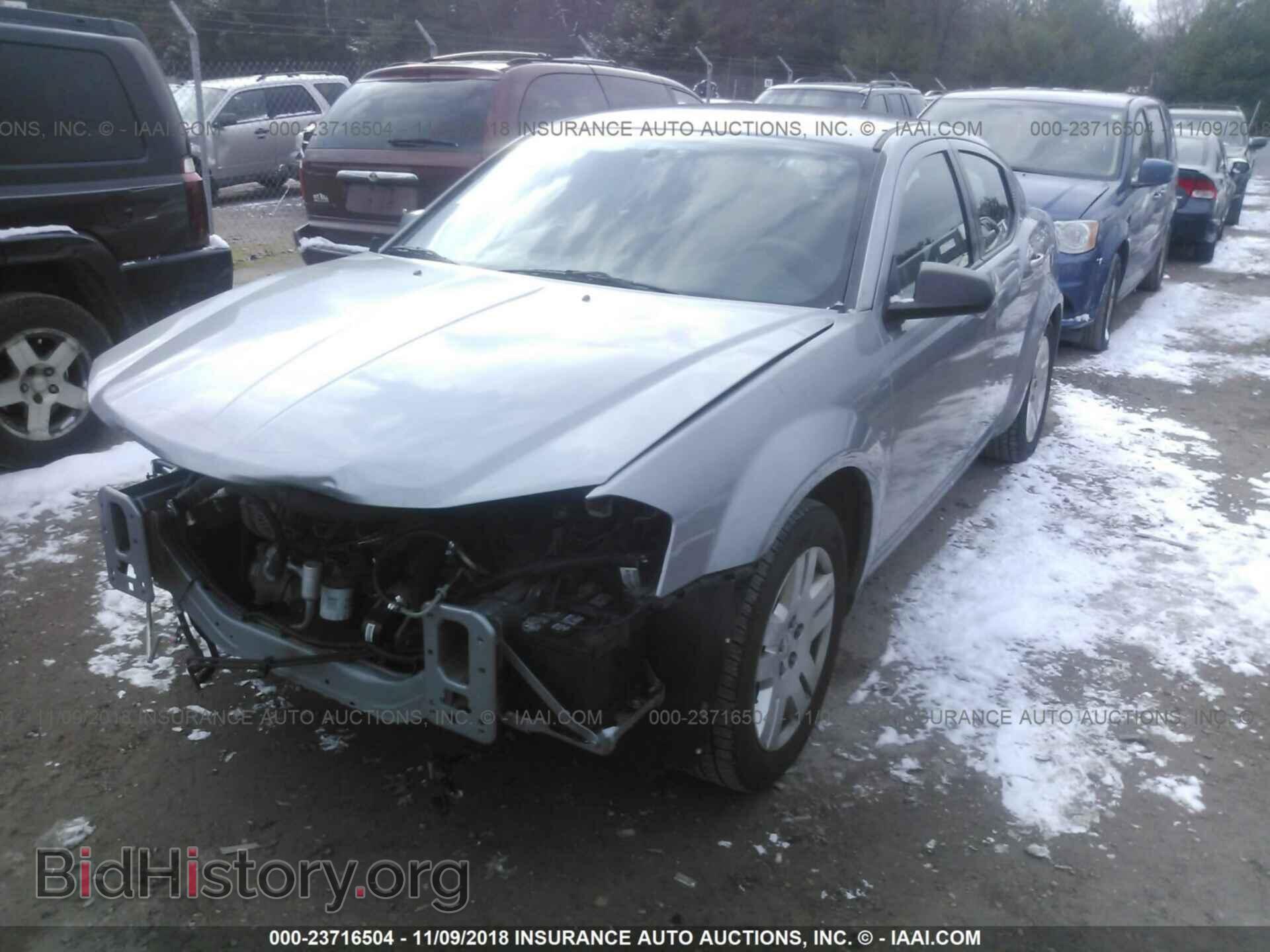 2014 Dodge Avenger - VIN: 1C3CDZAB2EN169649 - Фото 2
