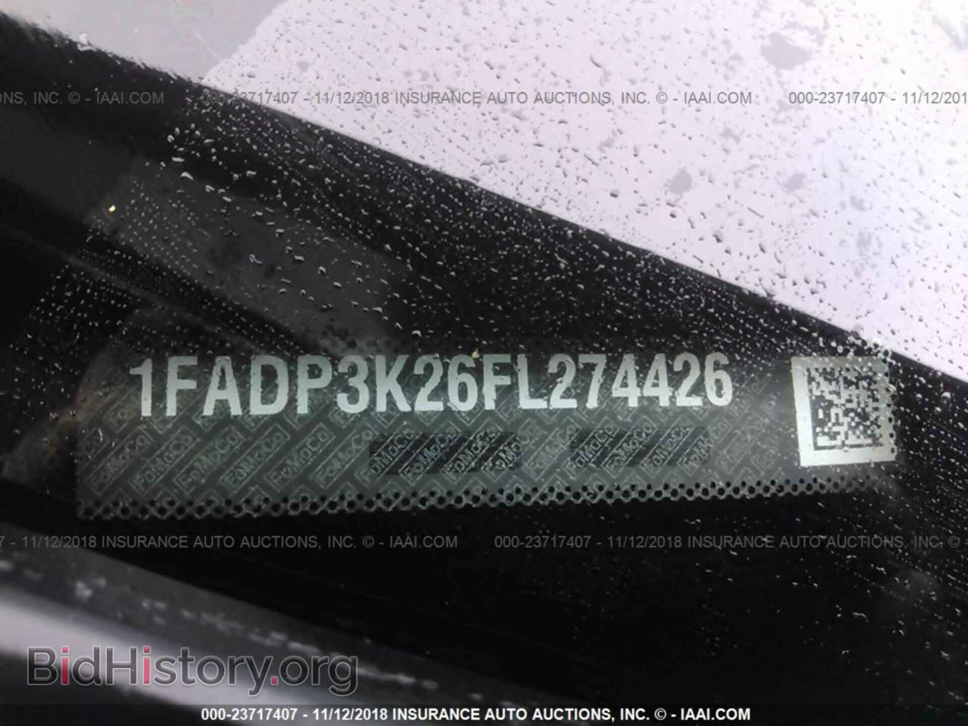 2015 Ford Focus - VIN: 1FADP3K26FL274426 - Фото 9