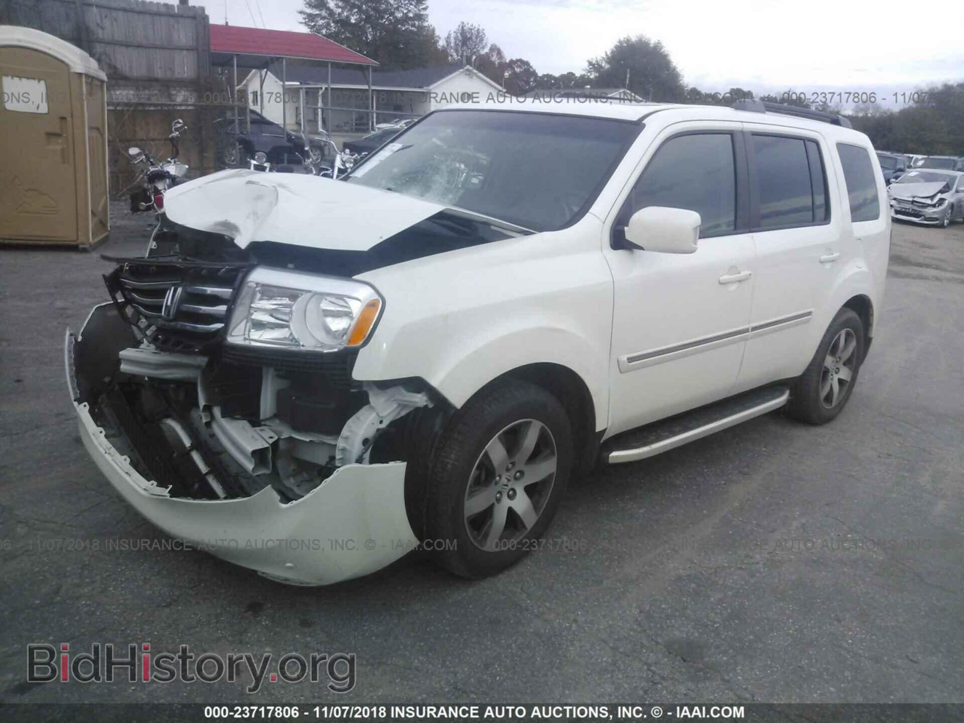 2012 Honda Pilot - VIN: 5FNYF3H96CB028316 - Photo 2