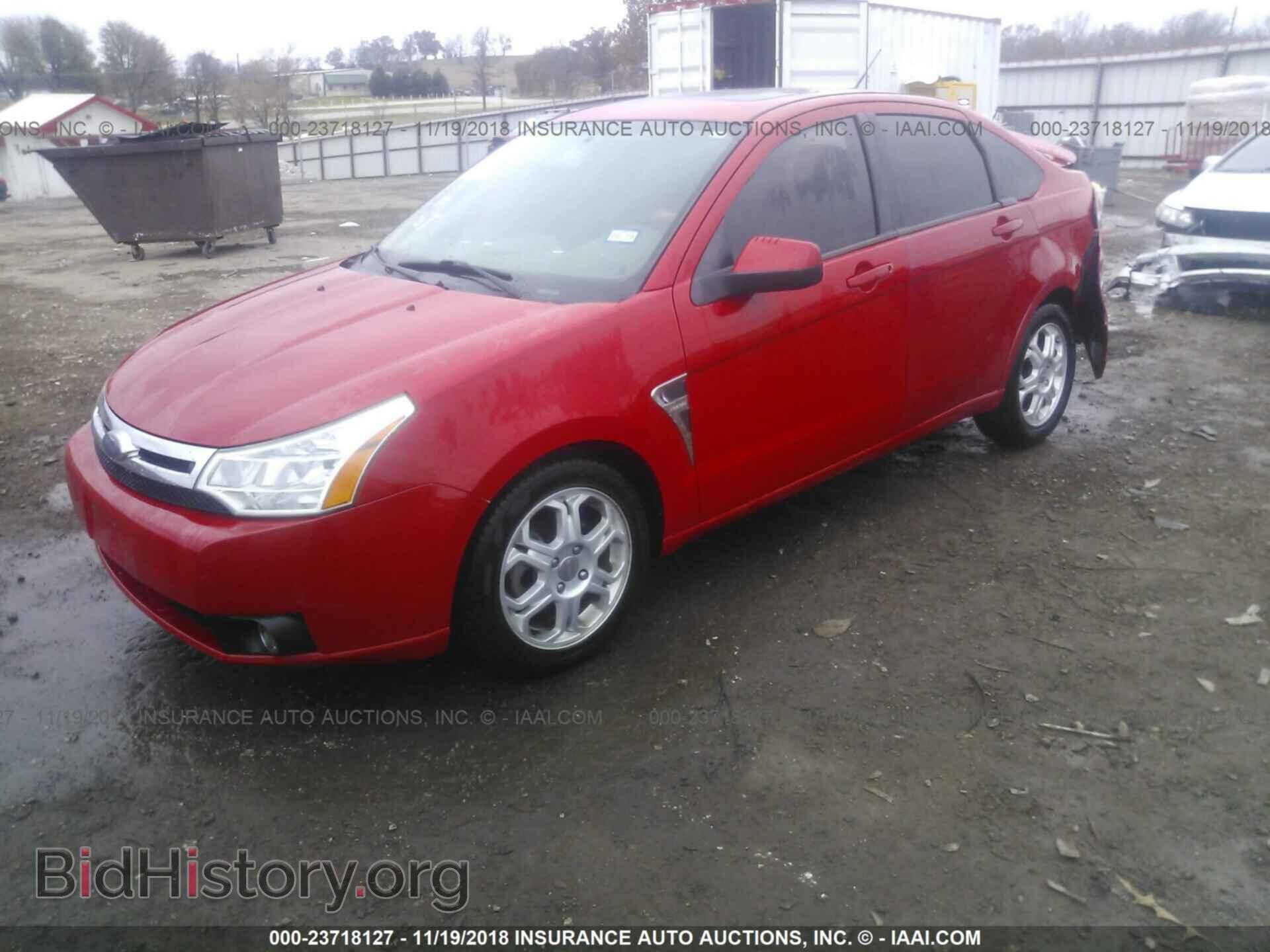 2008 FORD FOCUS - VIN: 1FAHP35N08W272390 - Фото 2