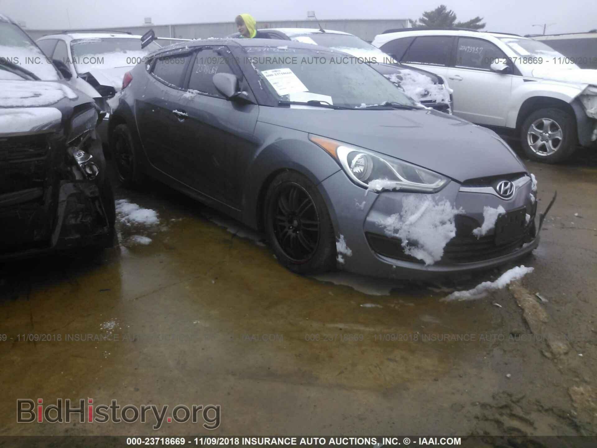 Photo KMHTC6AD7CU044238 - HYUNDAI VELOSTER 2012