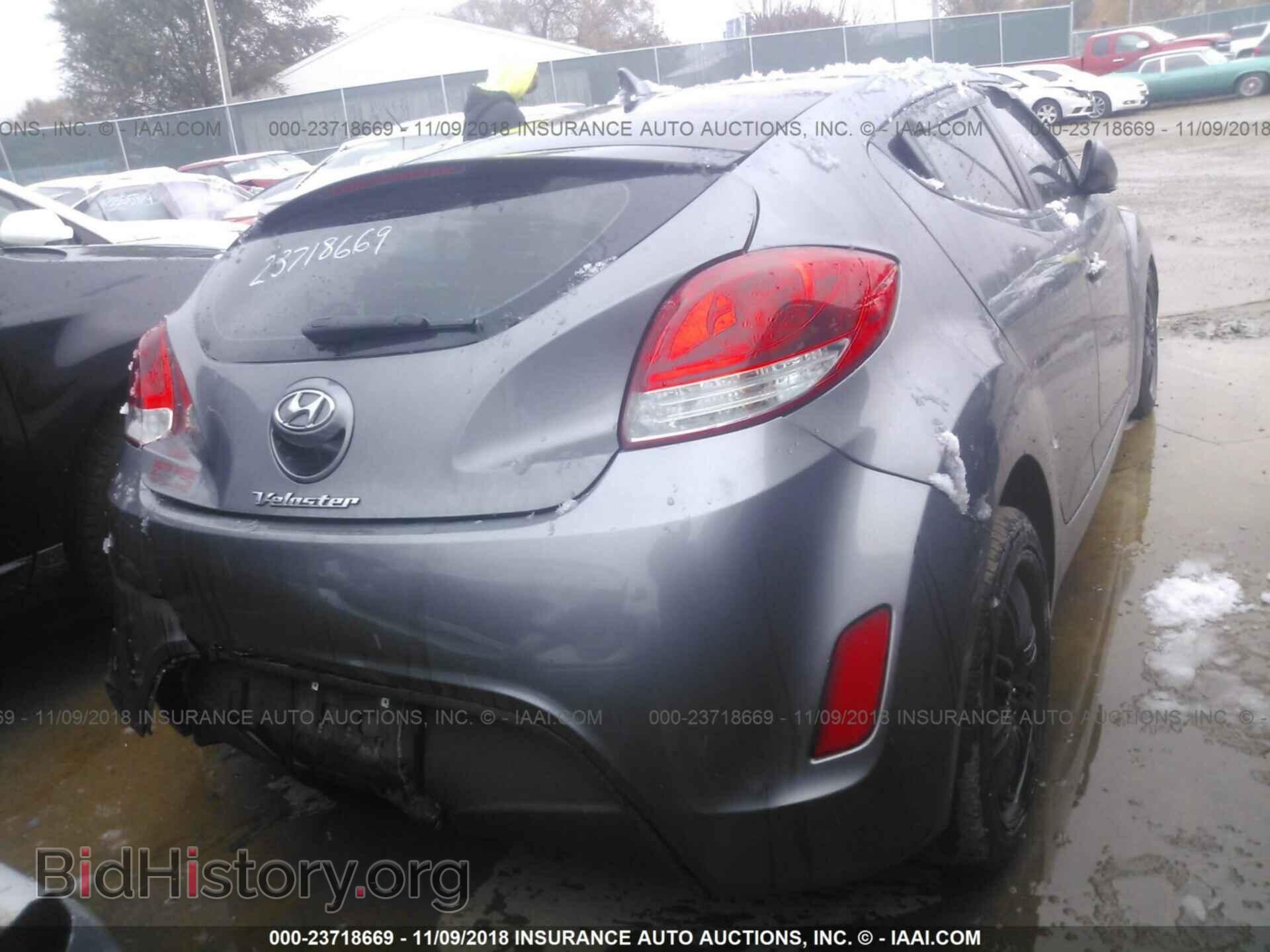 2012 HYUNDAI VELOSTER - VIN: KMHTC6AD7CU044238 - Фото 4