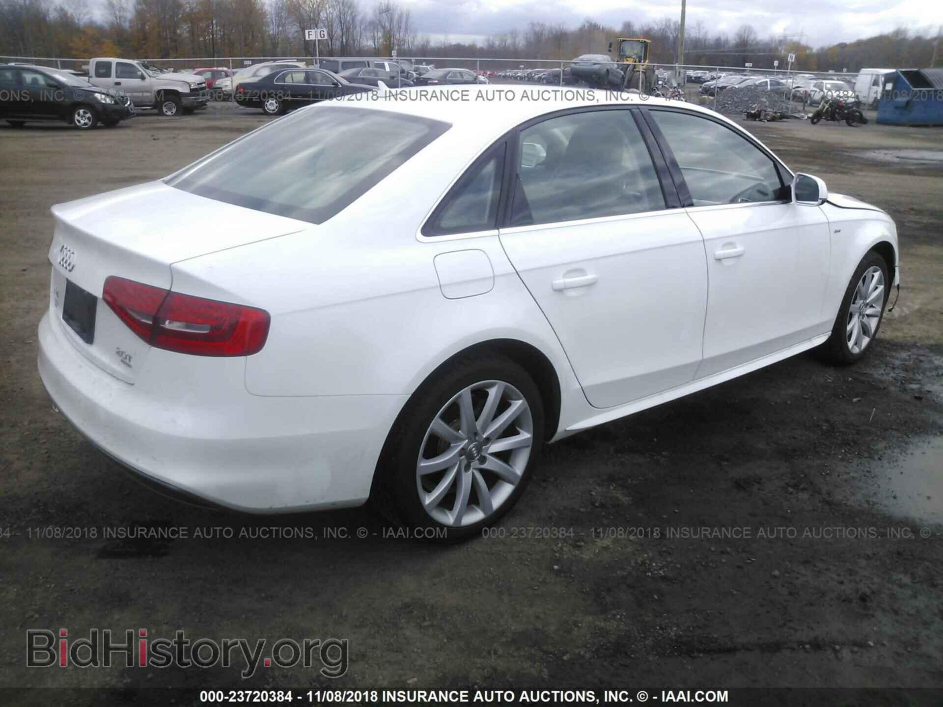 2014 Audi A4 - VIN: WAUBFAFLXEA053012 - Photo 4