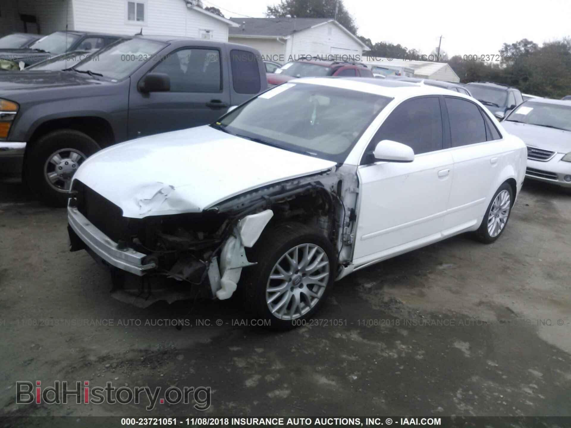 2008 AUDI A4 - VIN: WAUDF78E48A142525 - Фото 2