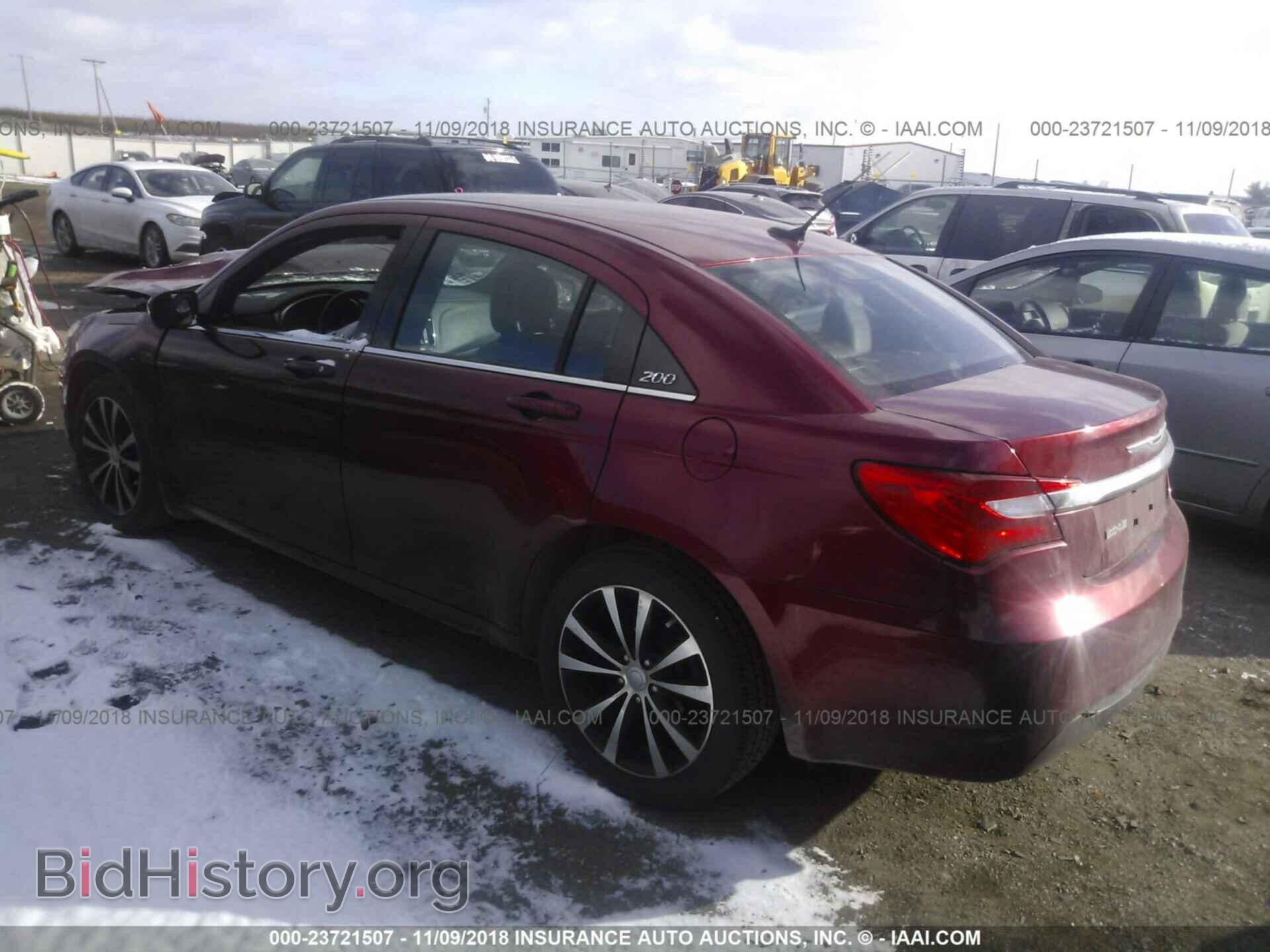 2012 CHRYSLER 200 - VIN: 1C3CCBHG7CN301894 - Фото 3