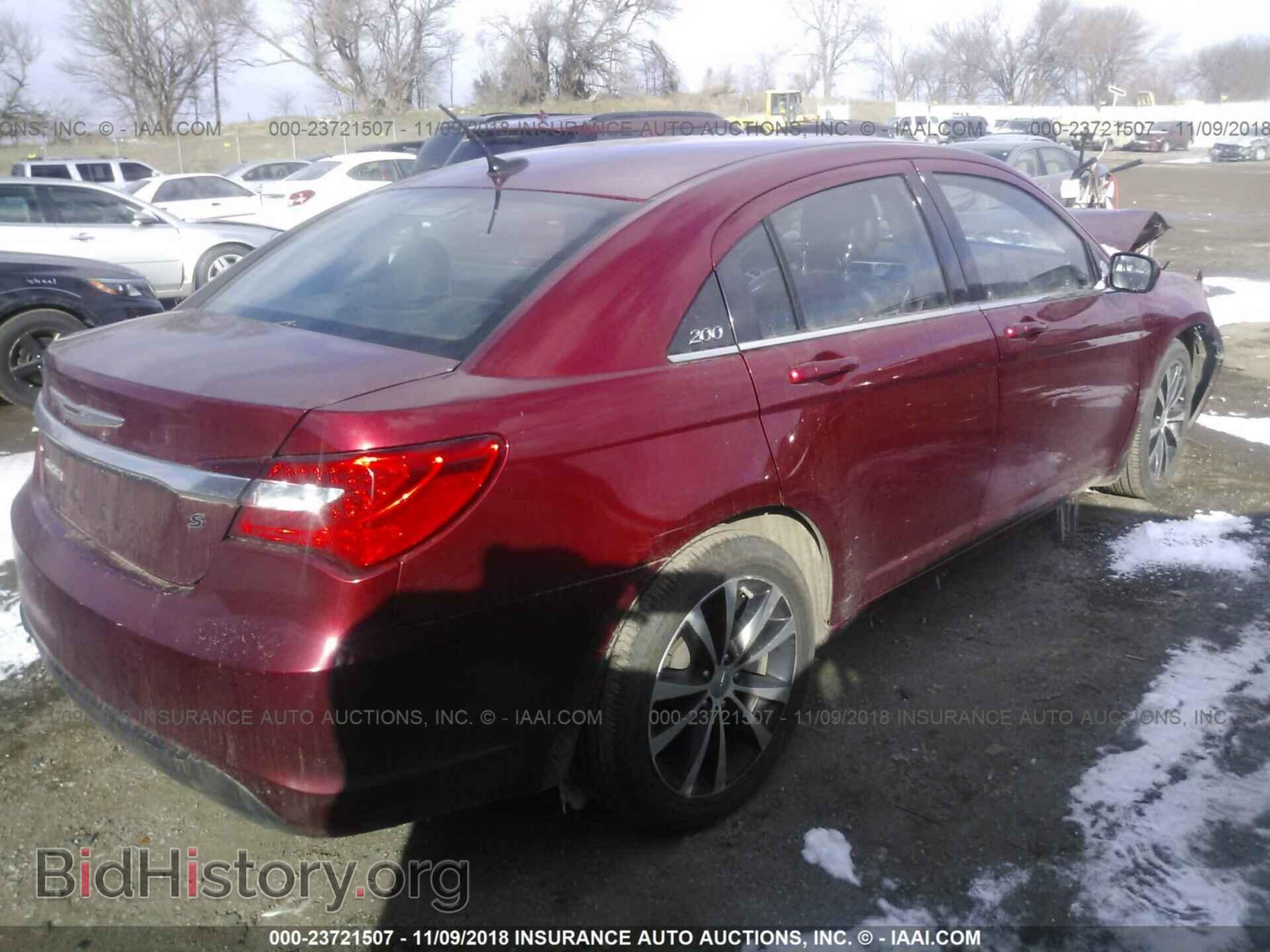 2012 CHRYSLER 200 - VIN: 1C3CCBHG7CN301894 - Фото 4