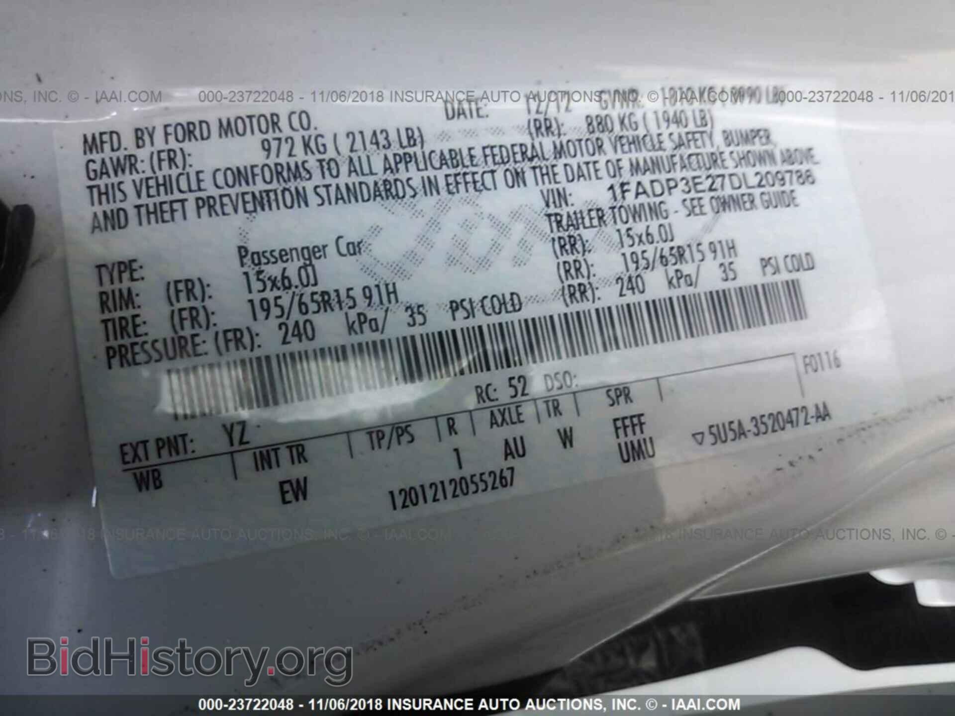 2013 Ford Focus - VIN: 1FADP3E27DL209786 - Photo 9
