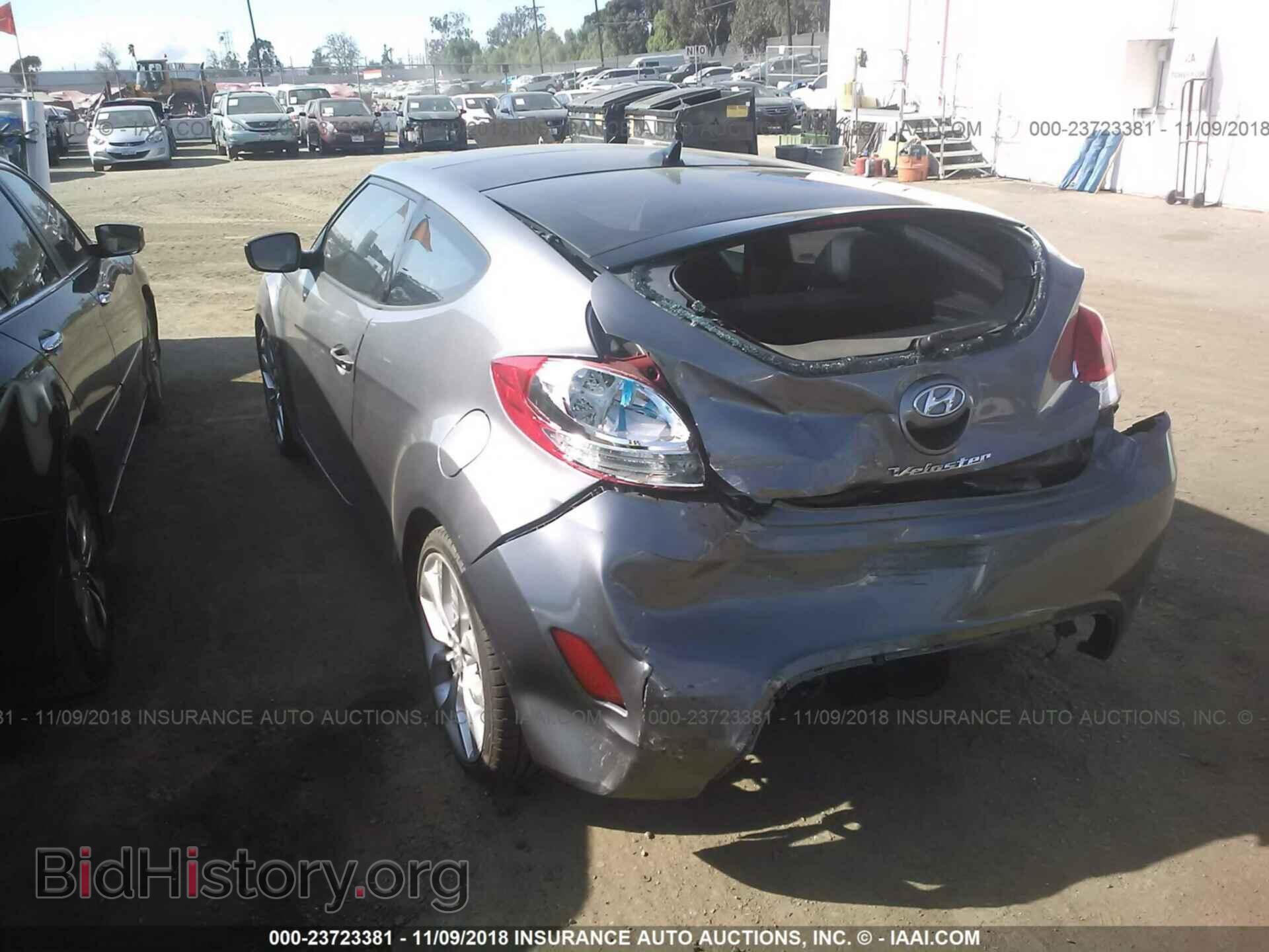 2012 HYUNDAI VELOSTER - VIN: KMHTC6AD9CU046959 - Фото 3