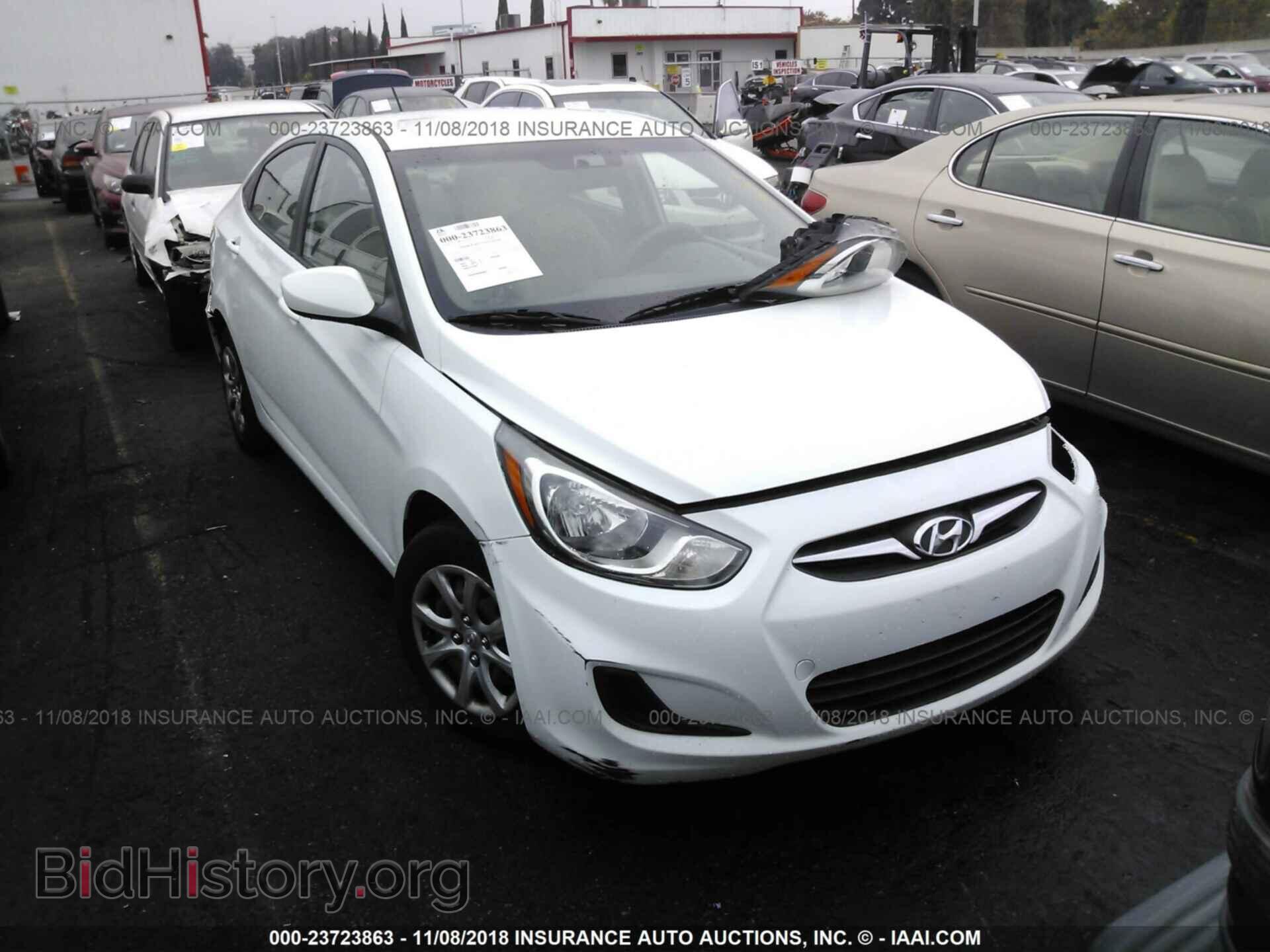 Фотография KMHCT4AE5DU441414 - HYUNDAI ACCENT 2013