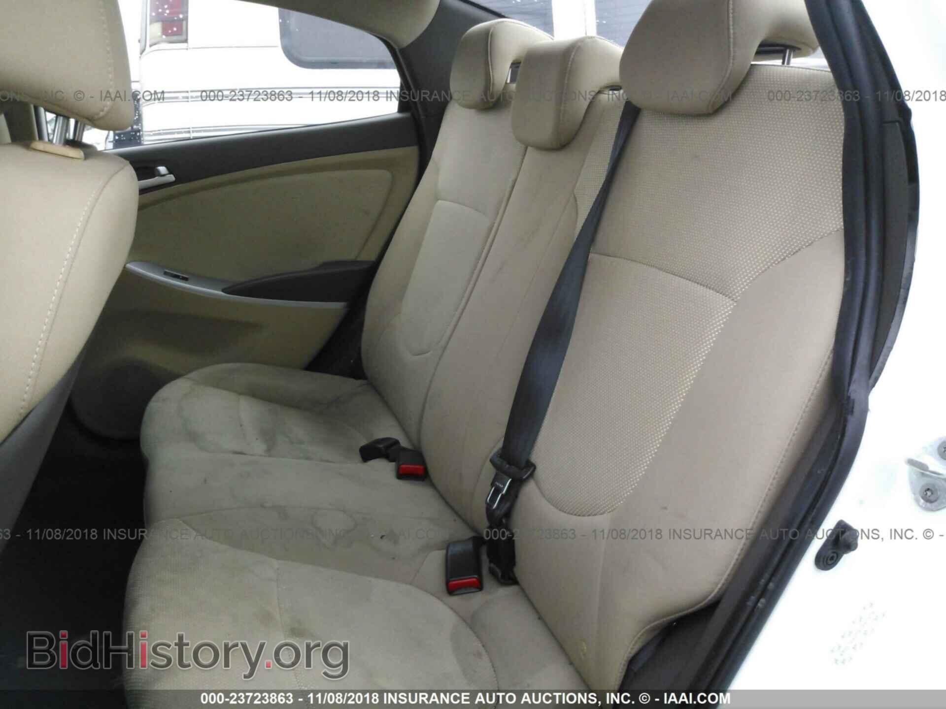 2013 HYUNDAI ACCENT - VIN: KMHCT4AE5DU441414 - Фото 8