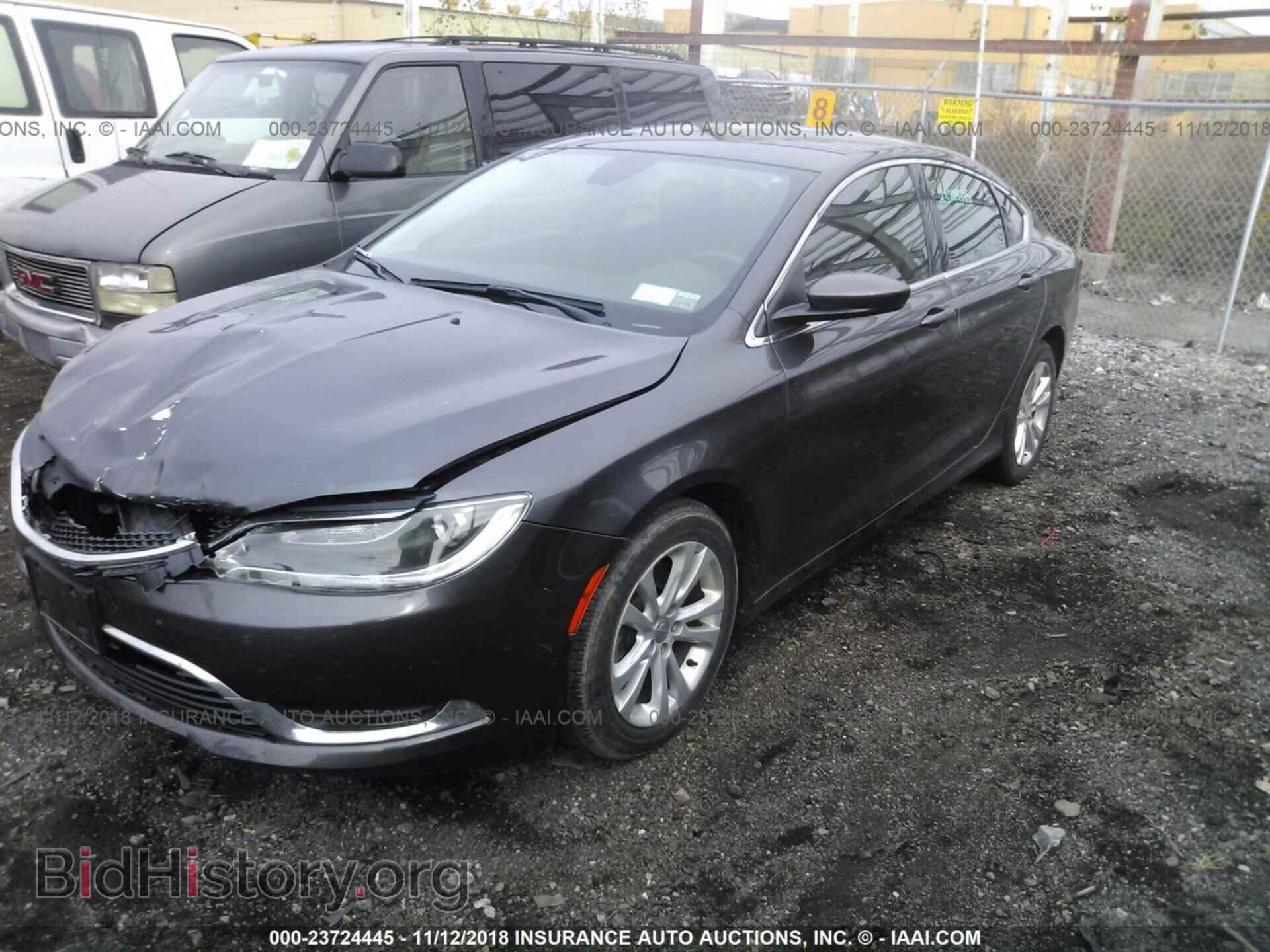 2015 Chrysler 200 - VIN: 1C3CCCAG6FN516512 - Фото 2