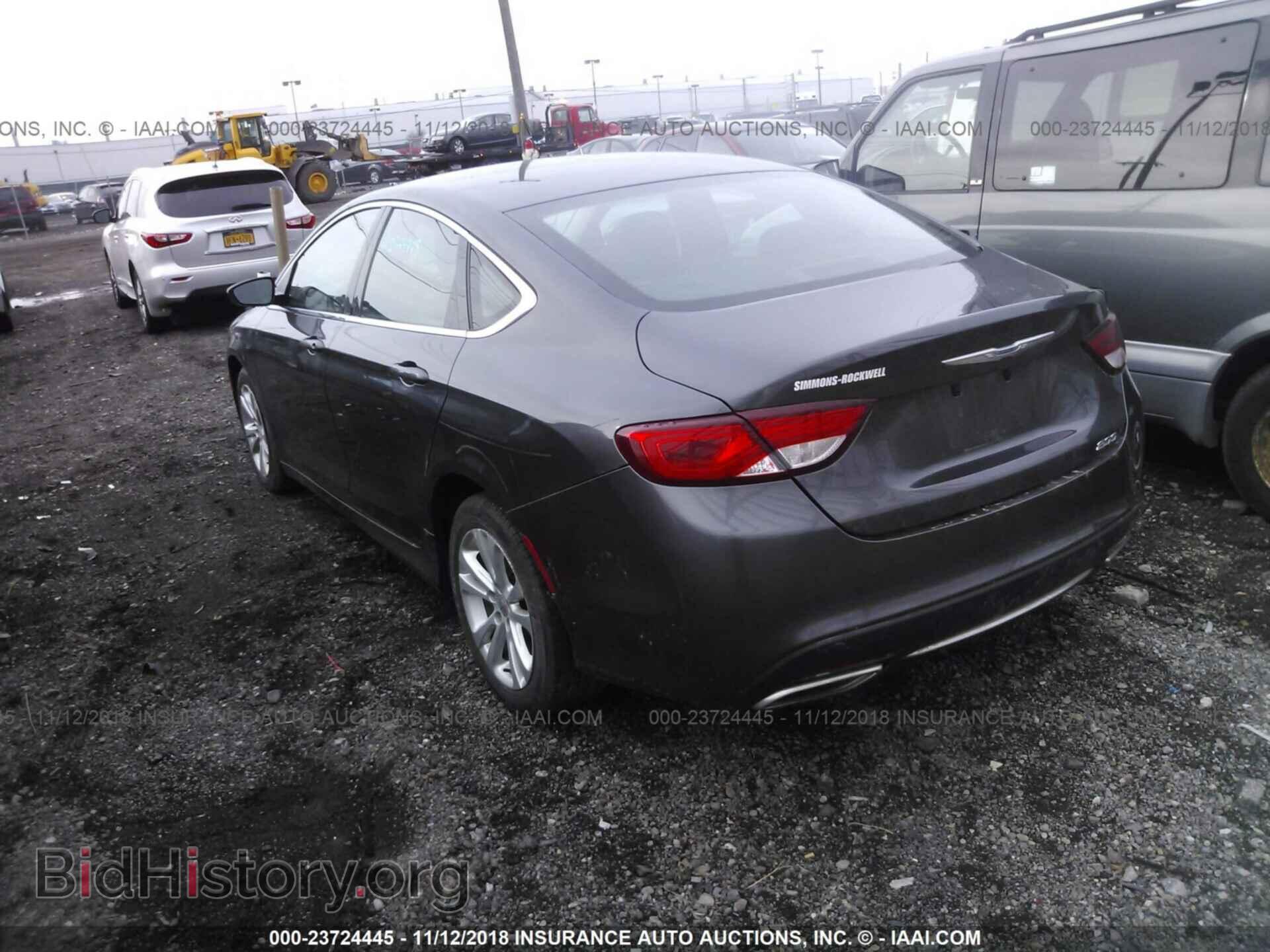 2015 Chrysler 200 - VIN: 1C3CCCAG6FN516512 - Фото 3