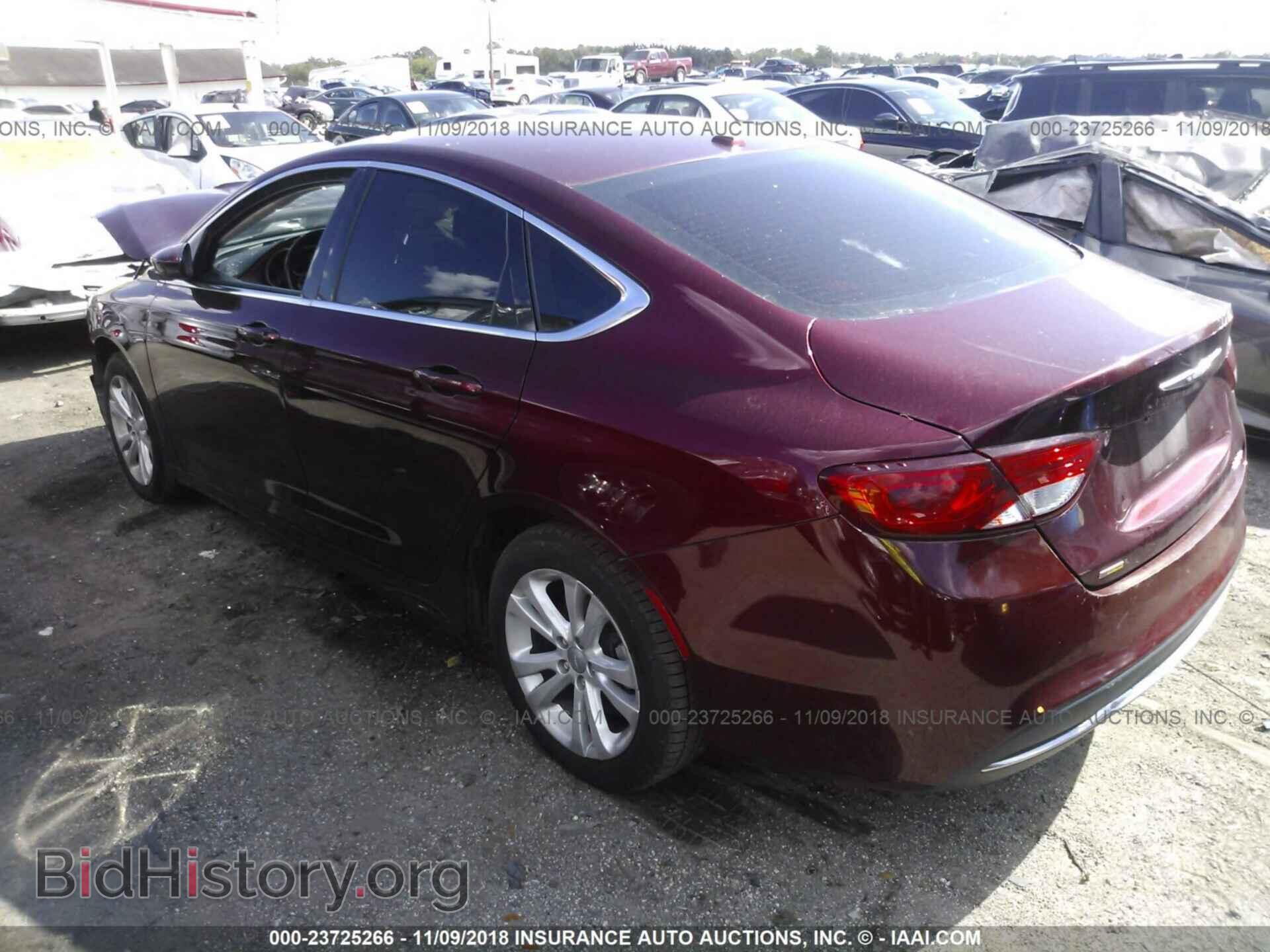 2015 Chrysler 200 - VIN: 1C3CCCAB0FN724650 - Photo 3
