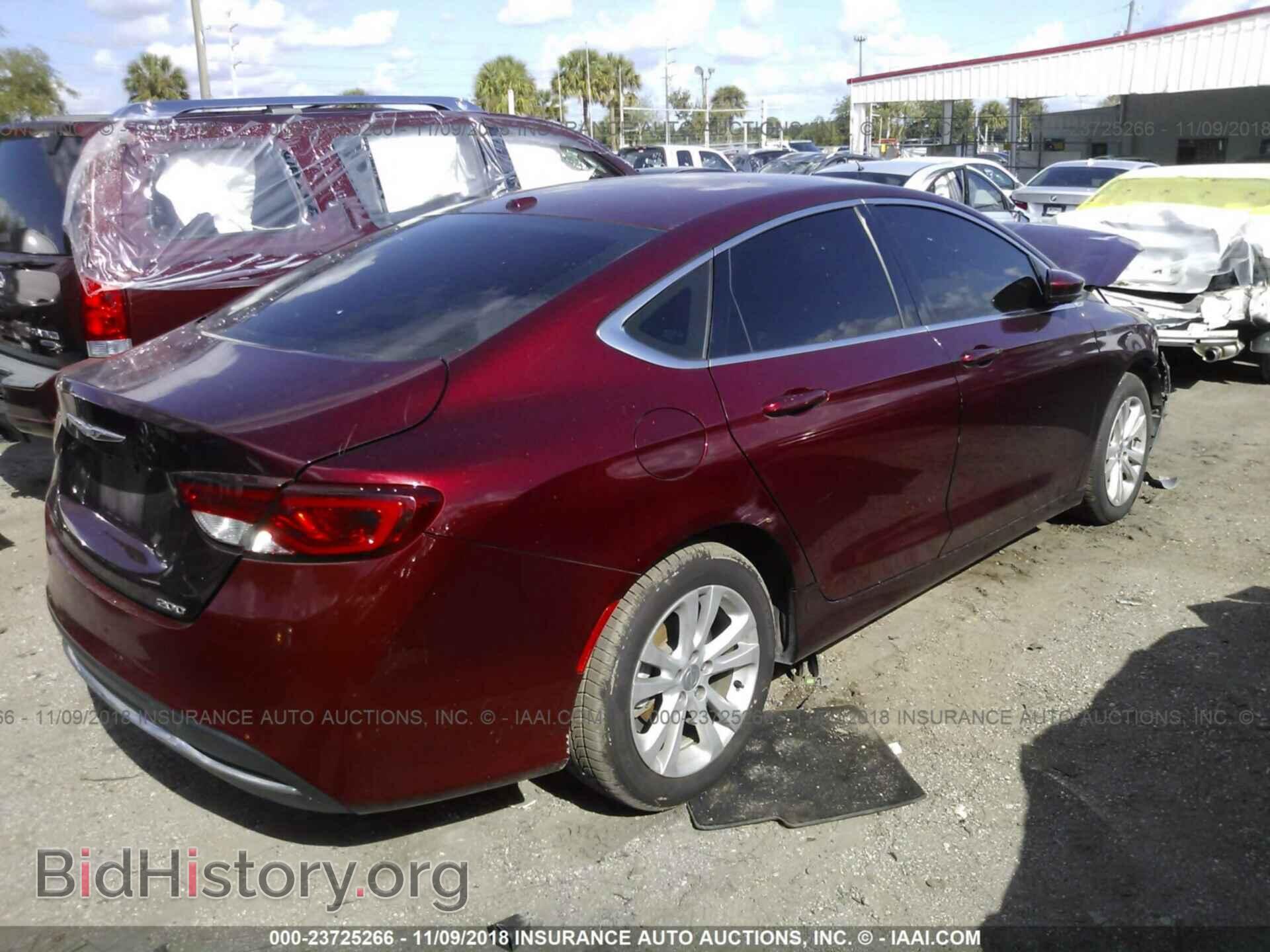 2015 Chrysler 200 - VIN: 1C3CCCAB0FN724650 - Photo 4