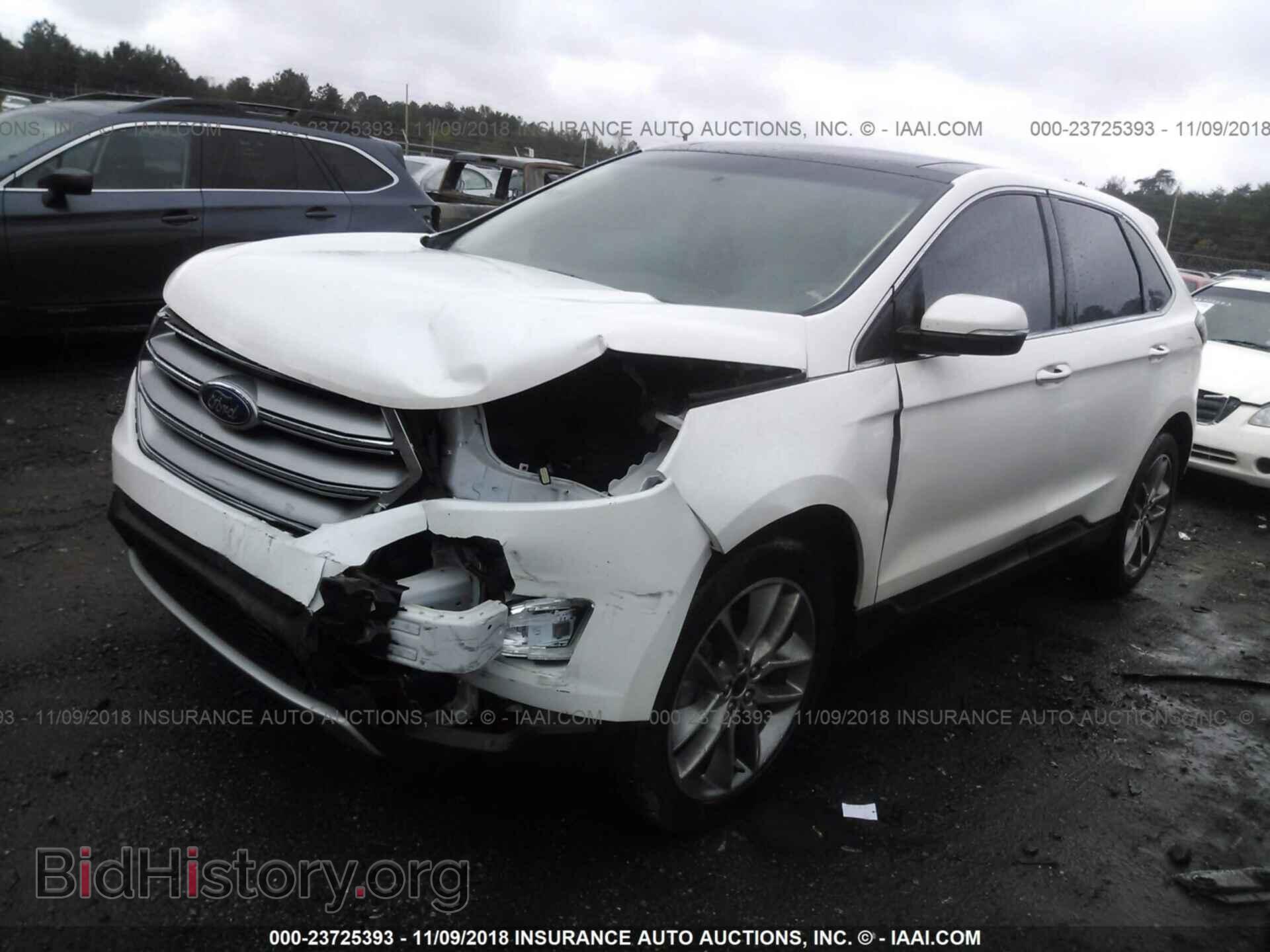 2016 Ford Edge - VIN: 2FMPK3K92GBB86795 - Фото 2