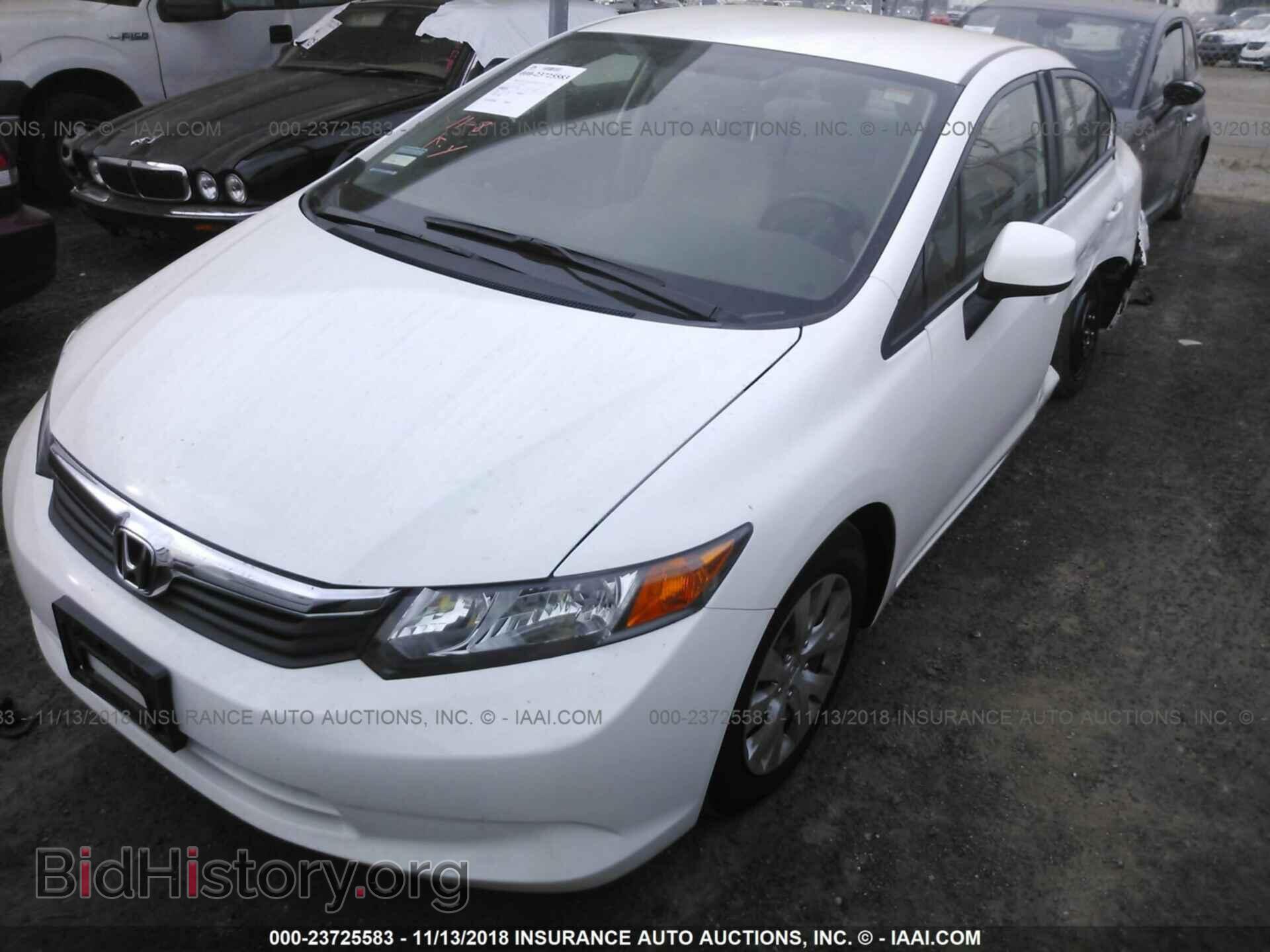 2012 Honda Civic - VIN: JHMFB2F57CS003827 - Photo 2