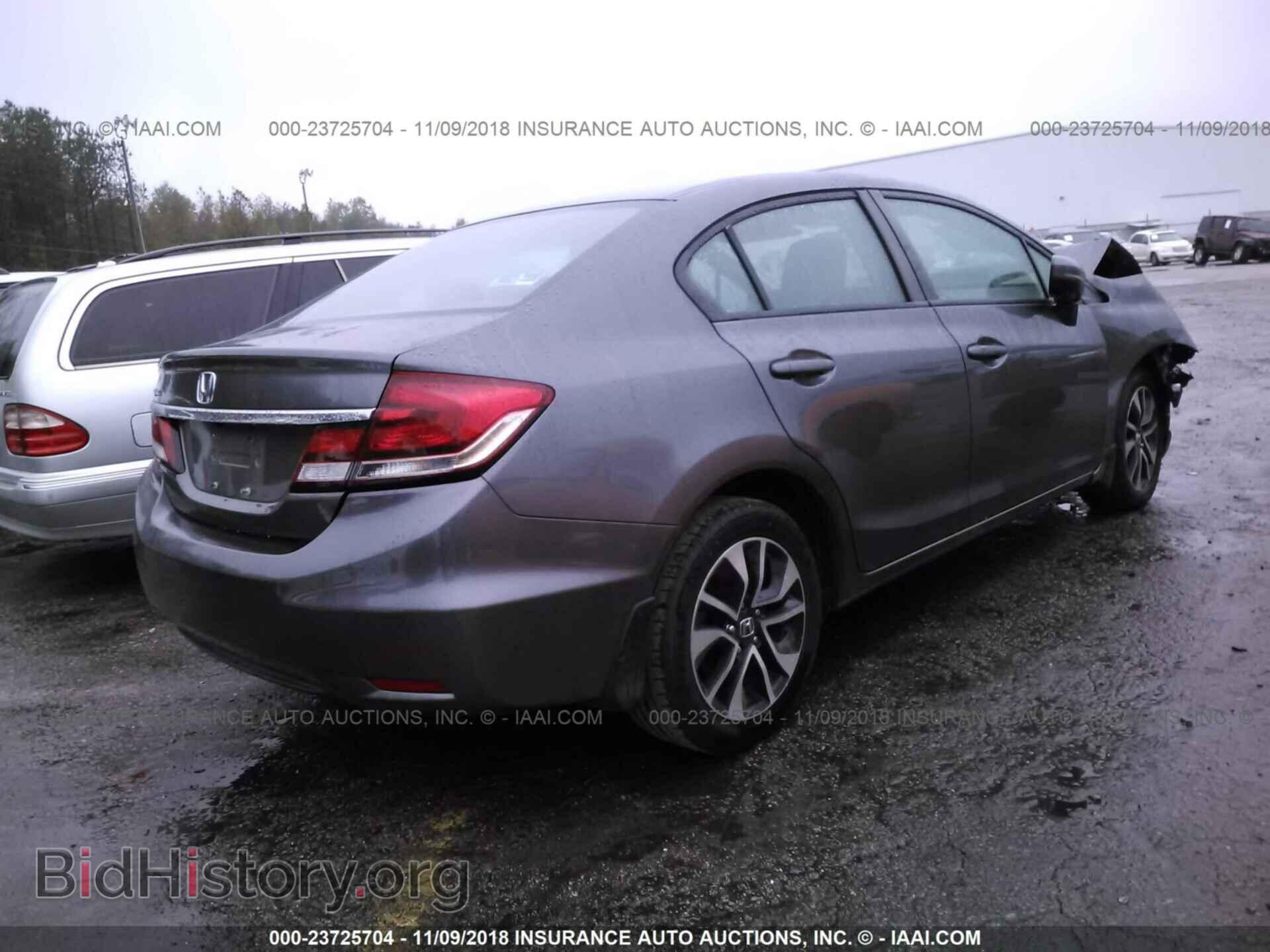 2014 HONDA CIVIC - VIN: 2HGFB2F86EH551888 - Фото 4