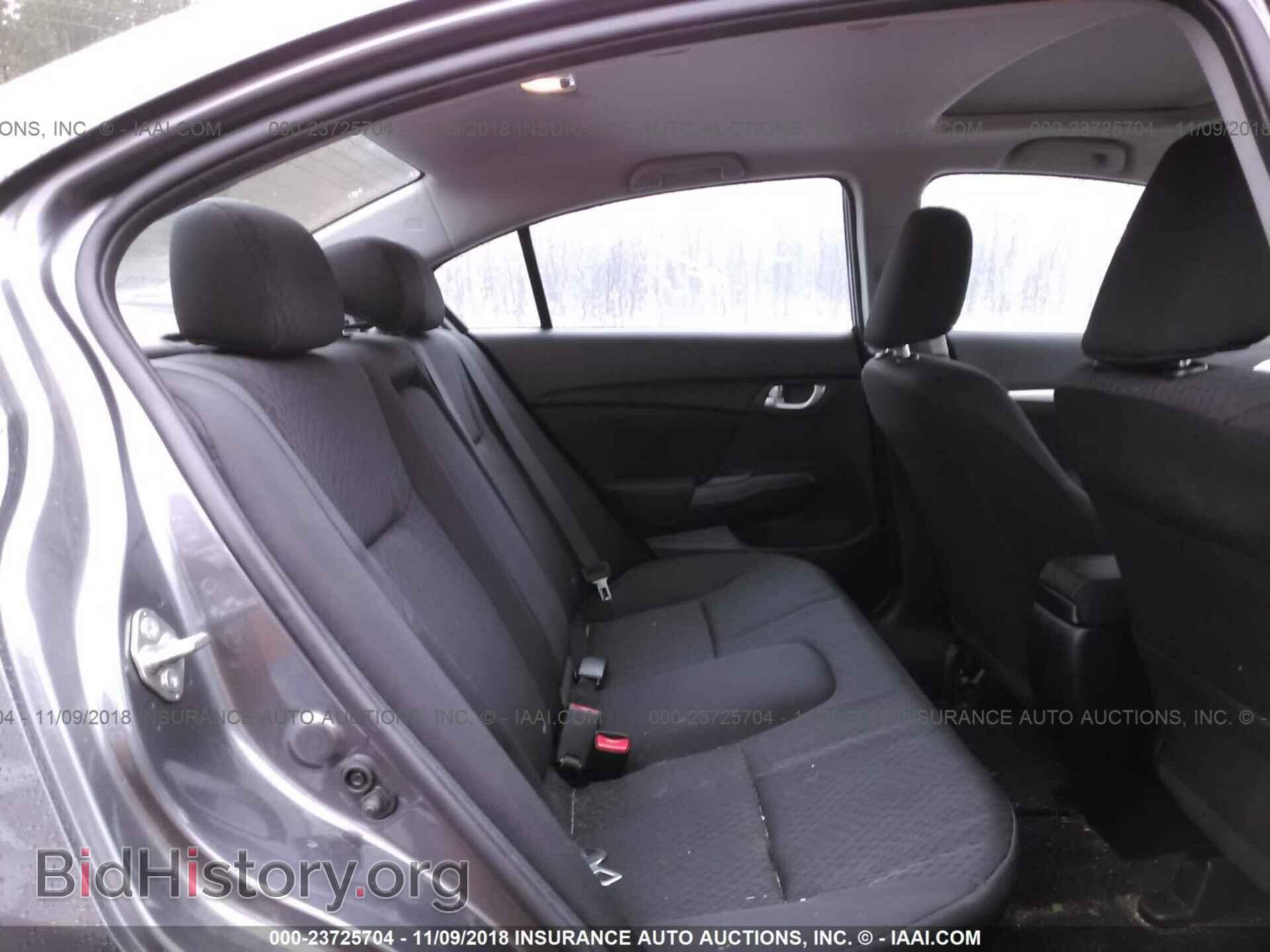 2014 HONDA CIVIC - VIN: 2HGFB2F86EH551888 - Фото 8