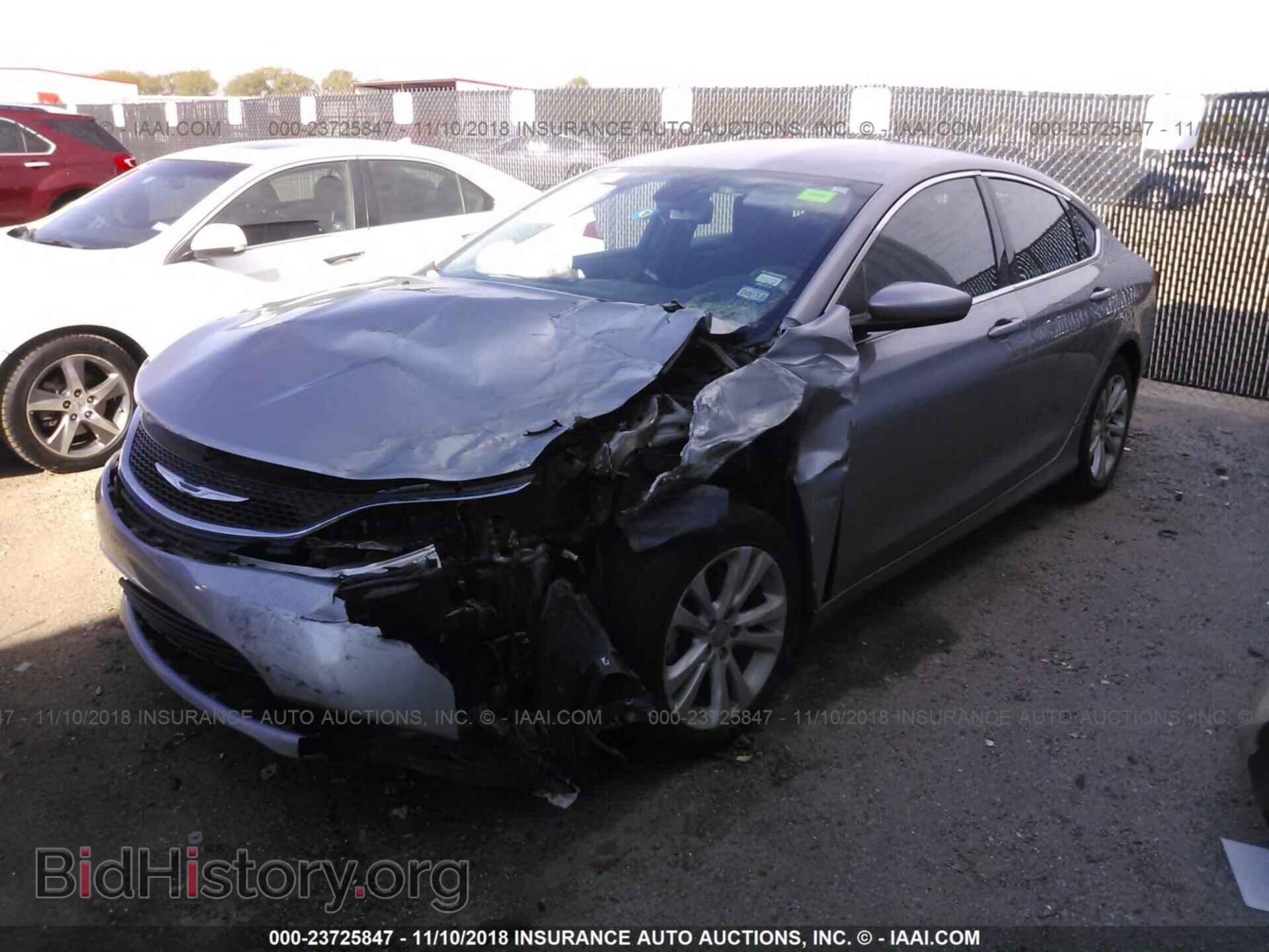 2015 CHRYSLER 200 - VIN: 1C3CCCAB7FN649199 - Фото 2