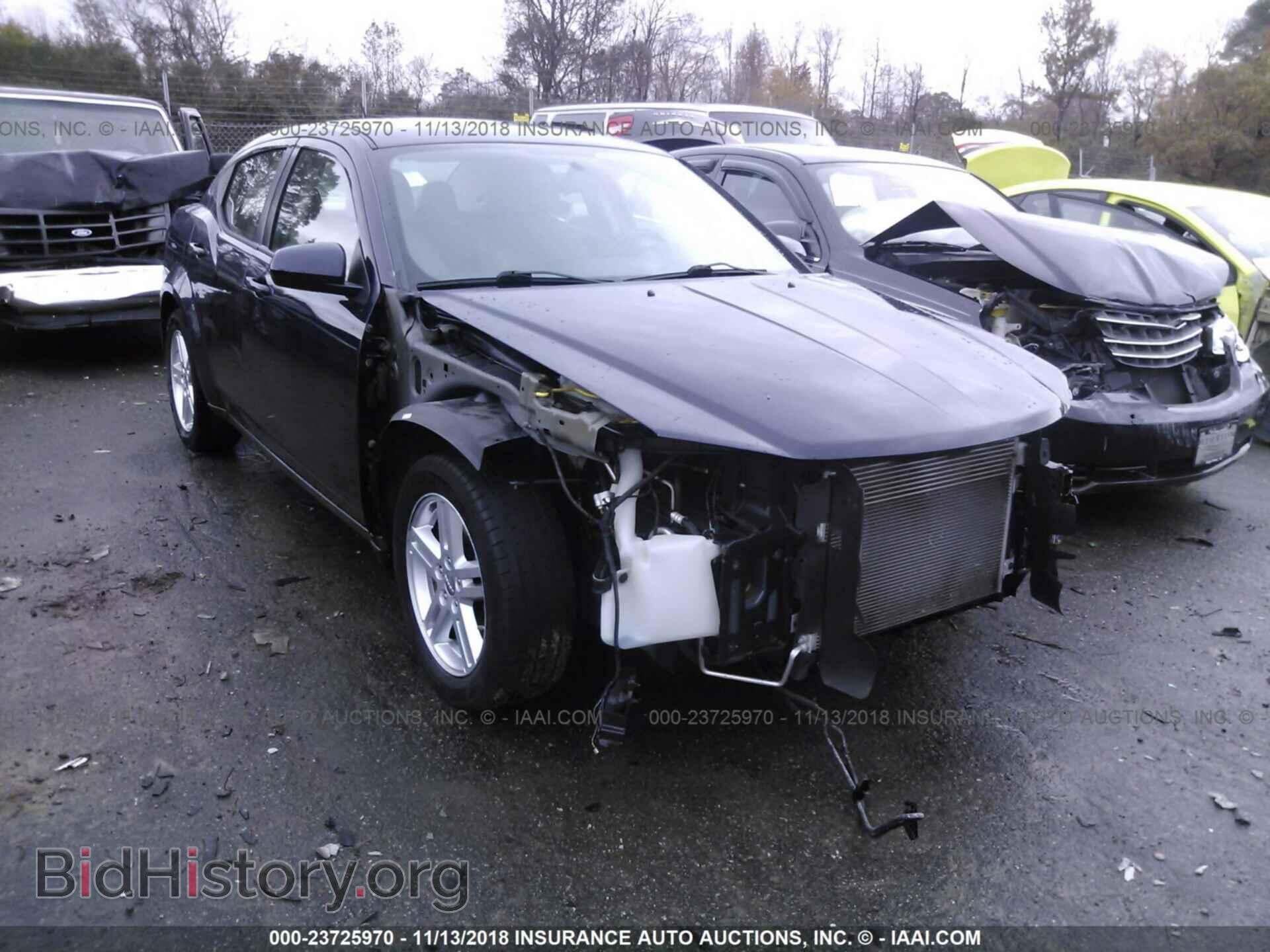 Фотография 1C3CDZCB6CN315142 - DODGE AVENGER 2012