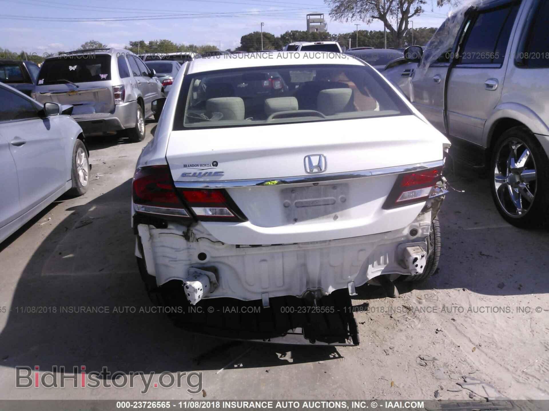 2013 Honda Civic - VIN: 19XFB2F50DE020832 - Фото 6